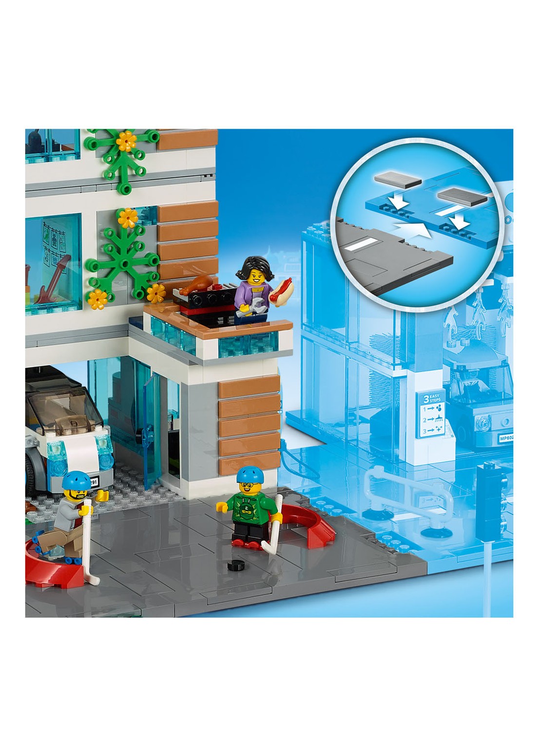 LEGO Familiehuis - 60291 - detail 5 grijs