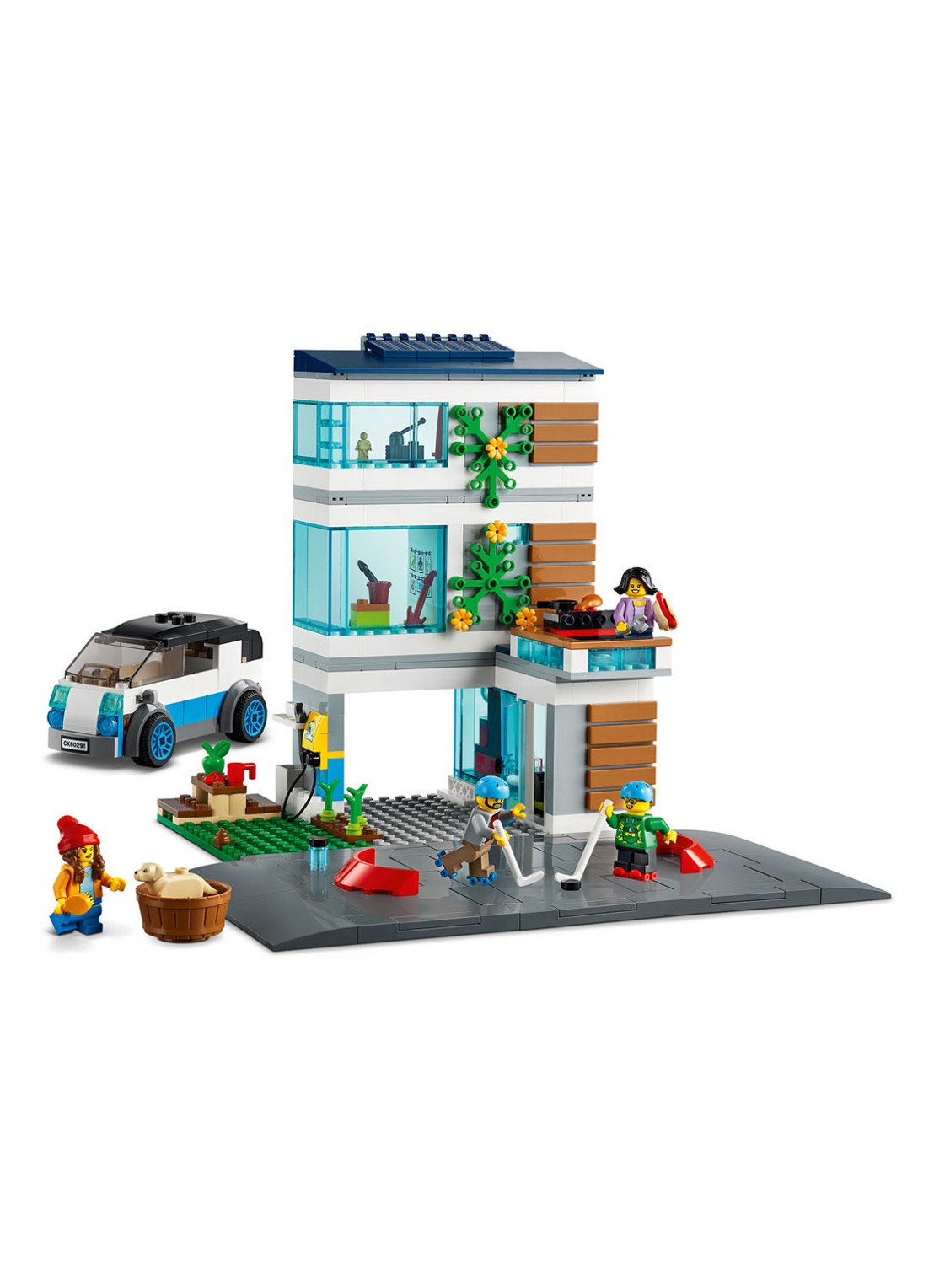LEGO Familiehuis - 60291 - voorkant 7 grijs