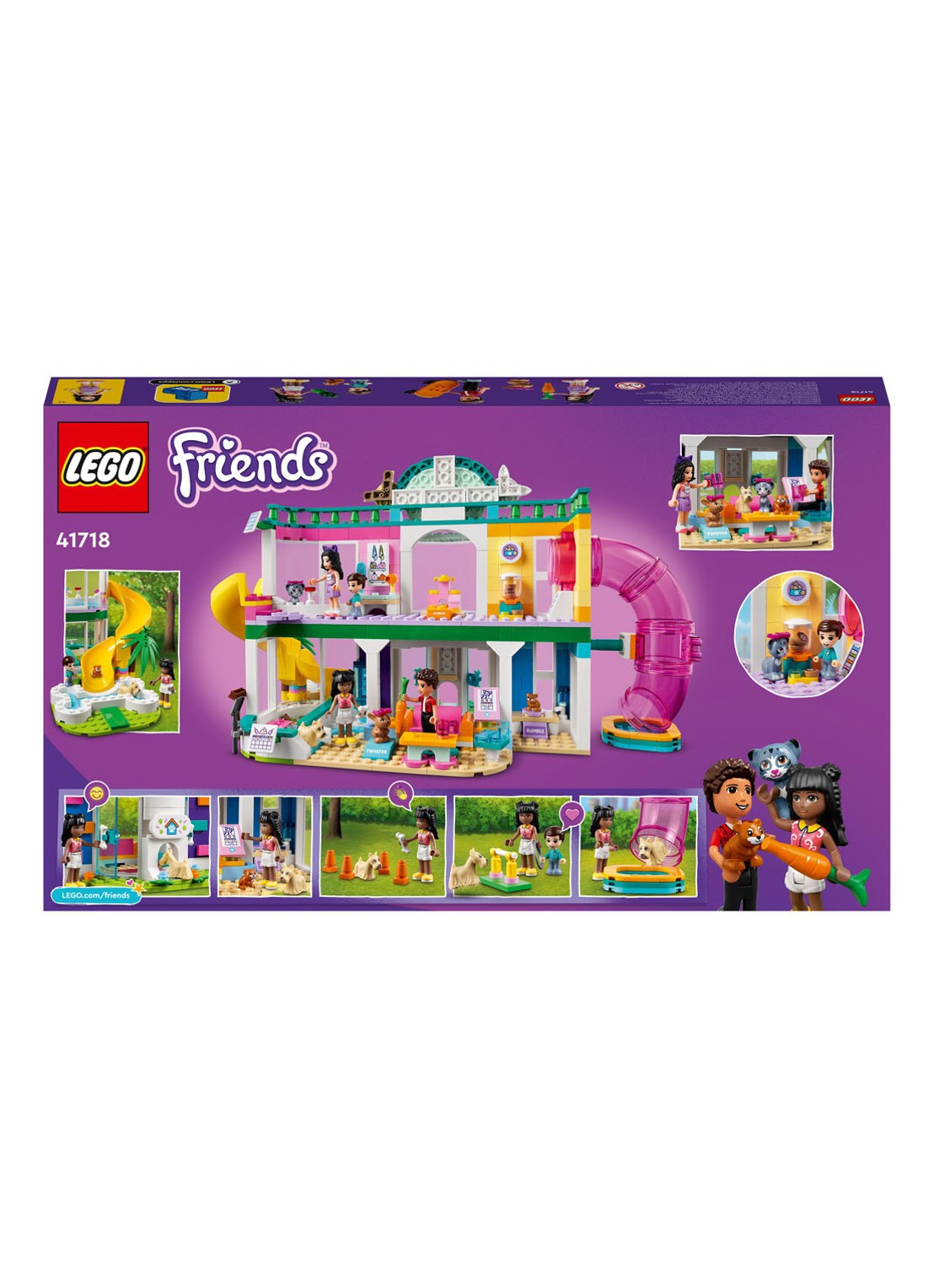 LEGO Friends Huisdieren Opvangcentrum Dierenset - 41718 - detail 7 multicolor