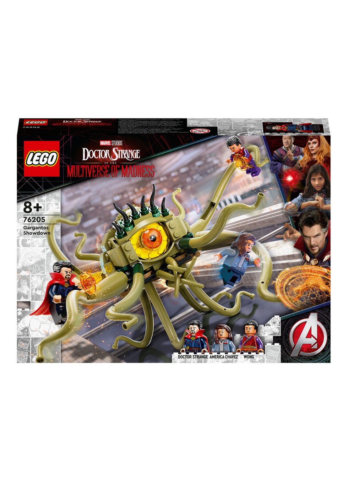 LEGO Gargantos Duel bouwspeelgoed - 76205 - voorkant multicolor