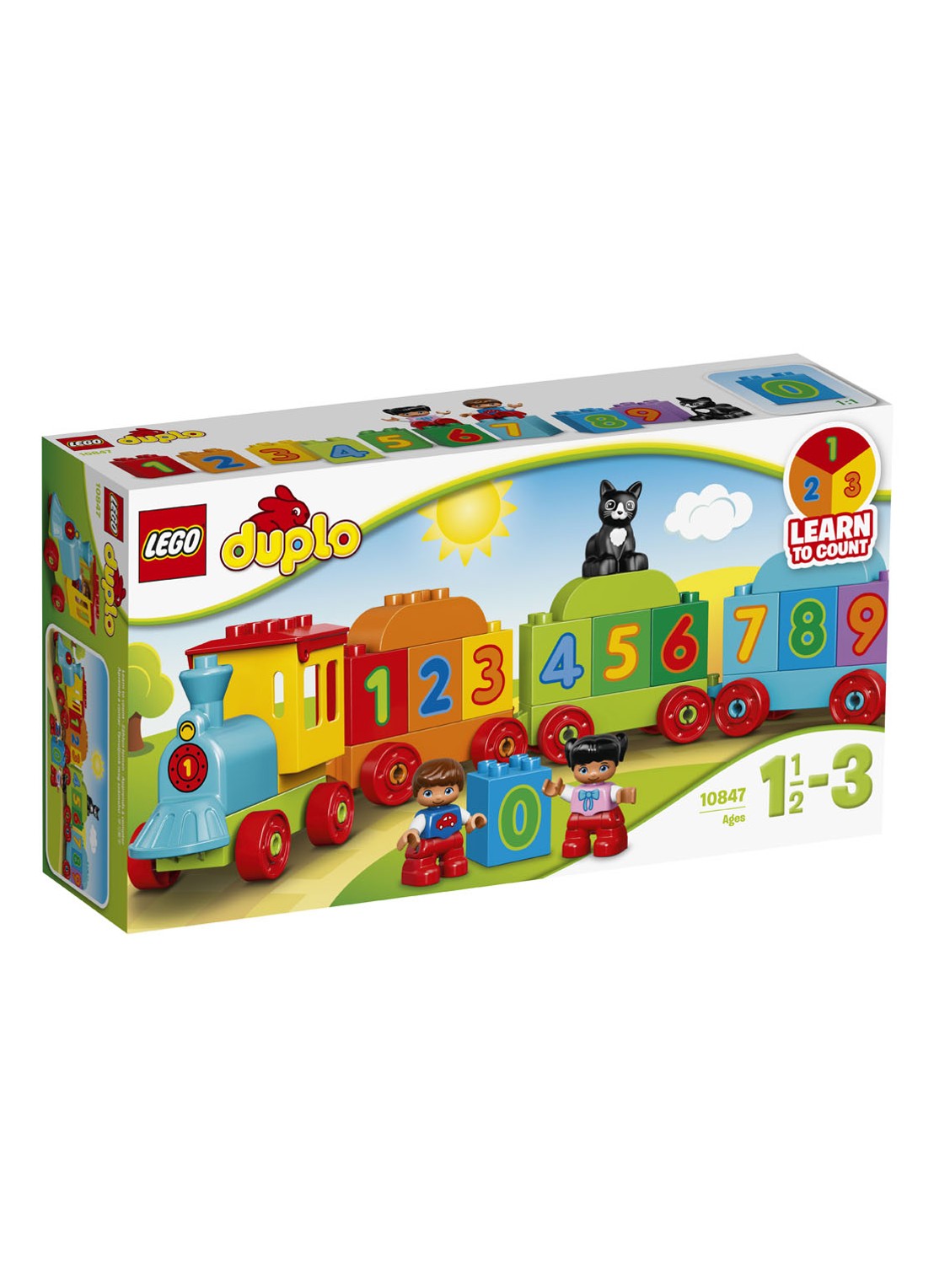 LEGO Getallentrein - 10847 - voorkant 7 undefined