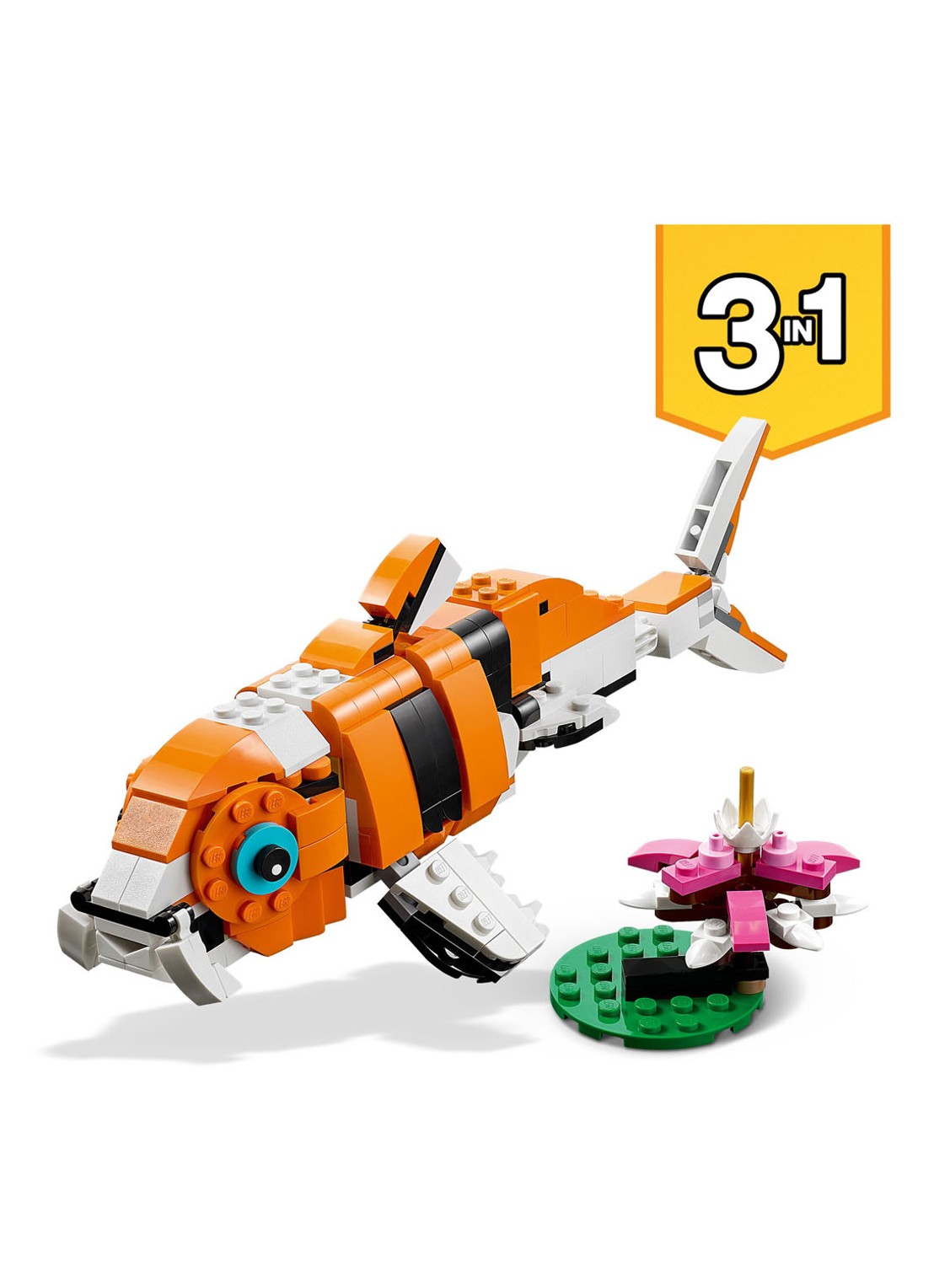 LEGO Grote Tijger bouwspeelgoed - 31129 - detail 3 multicolor