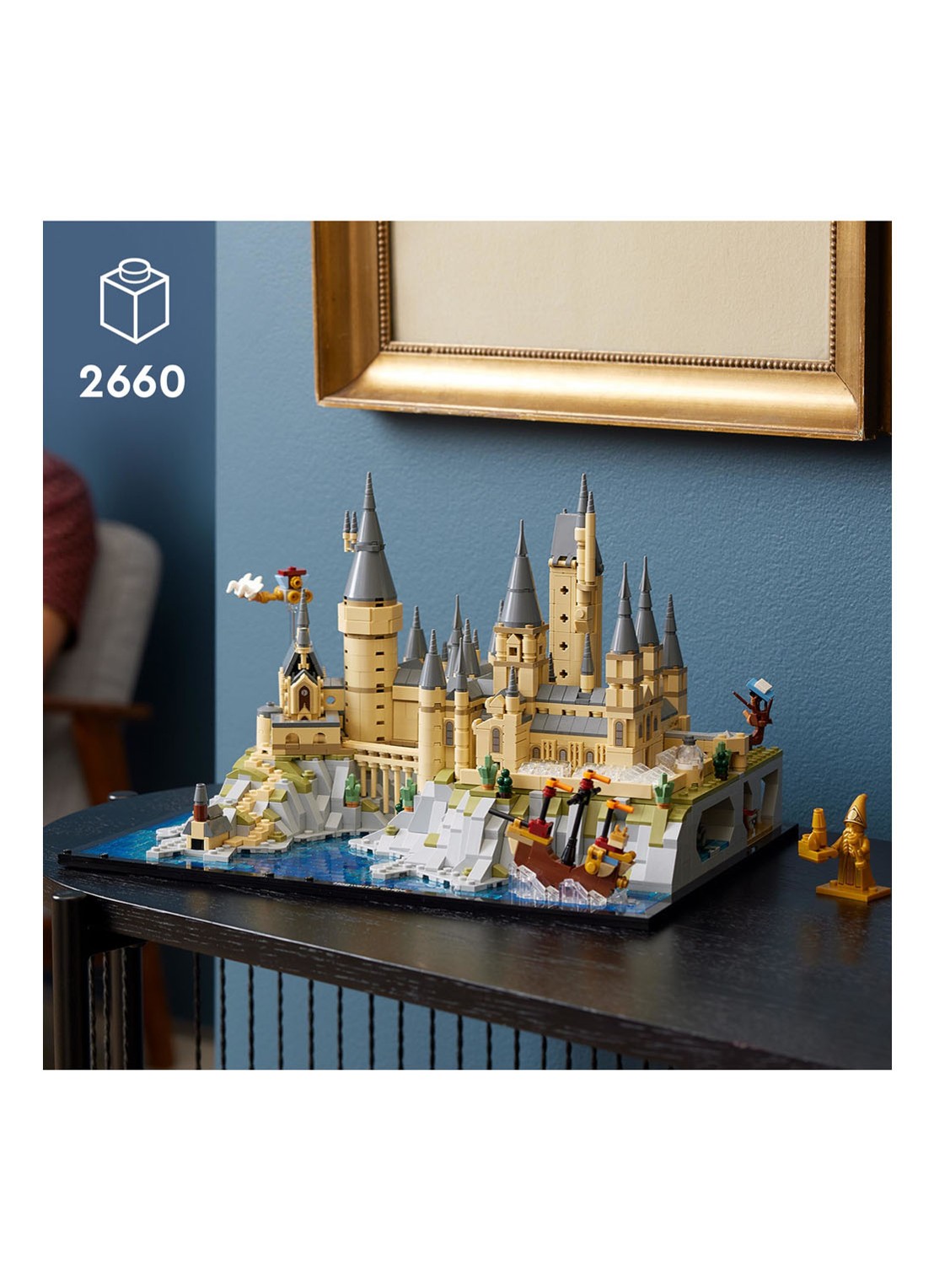 LEGO Harry Potter Kasteel Zweinstein en terrein bouwset - 76419 - detail multicolor