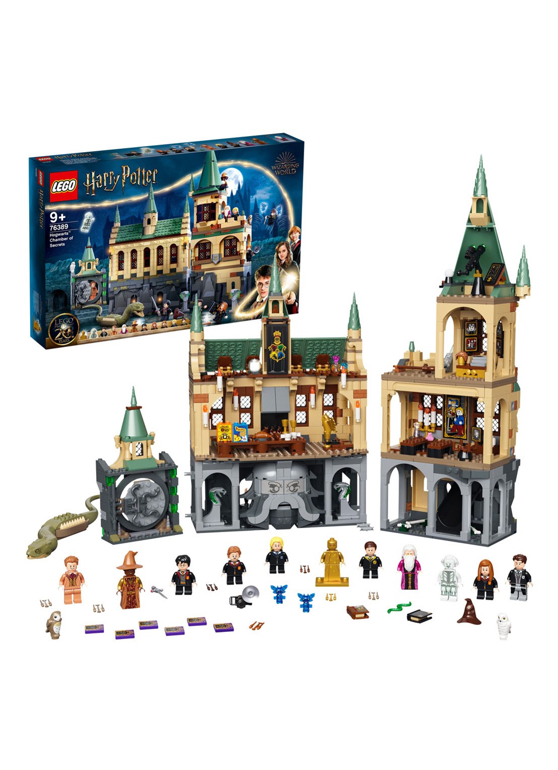 LEGO Harry Potter Zweinstein Geheime Kamer set - 76389 - detail bruin