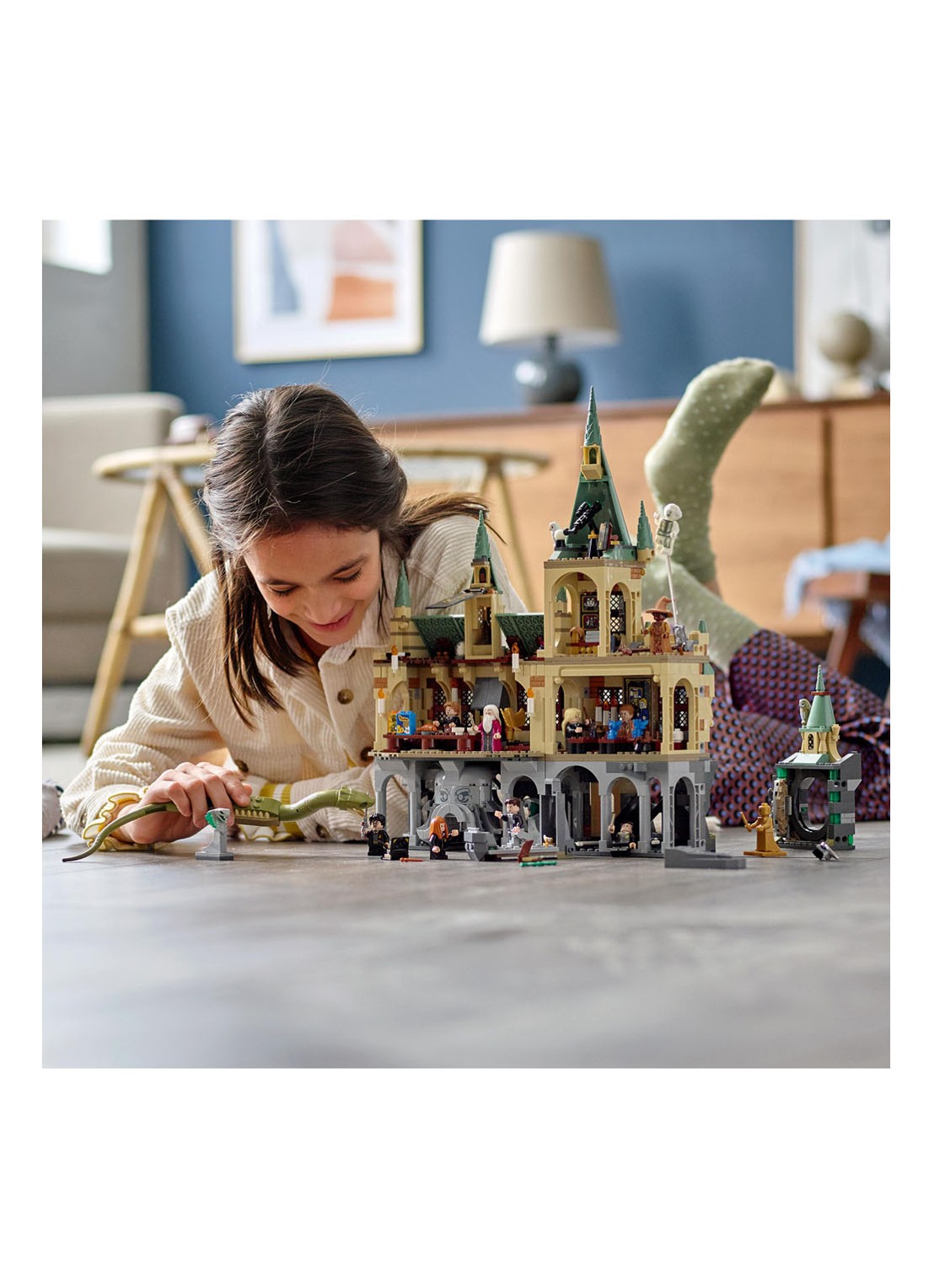 LEGO Harry Potter Zweinstein Geheime Kamer set - 76389 - detail 2 bruin