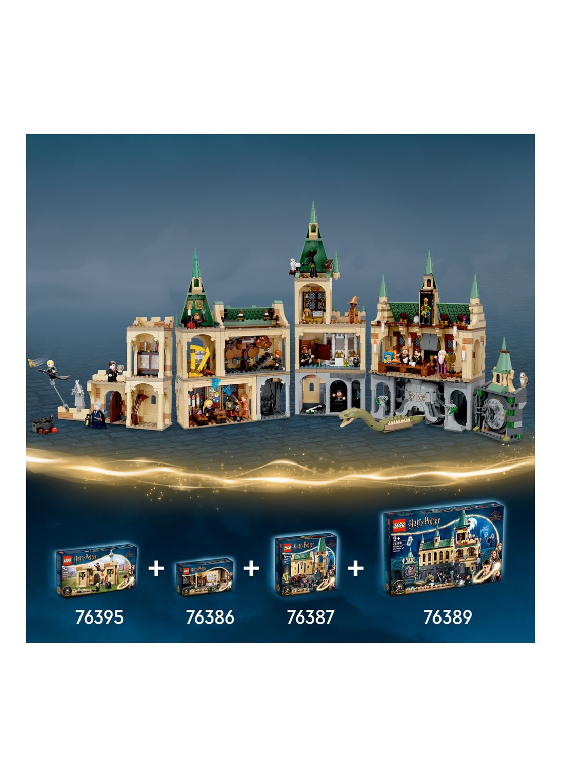 LEGO Harry Potter Zweinstein Geheime Kamer set - 76389 - detail 4 bruin