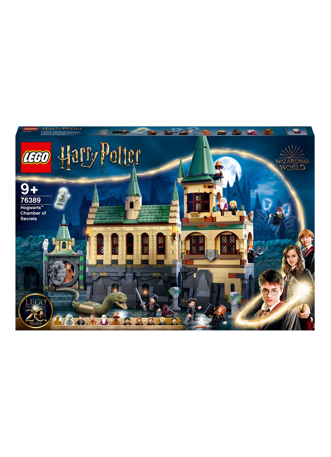 LEGO Harry Potter Zweinstein Geheime Kamer set - 76389 - voorkant 6 bruin