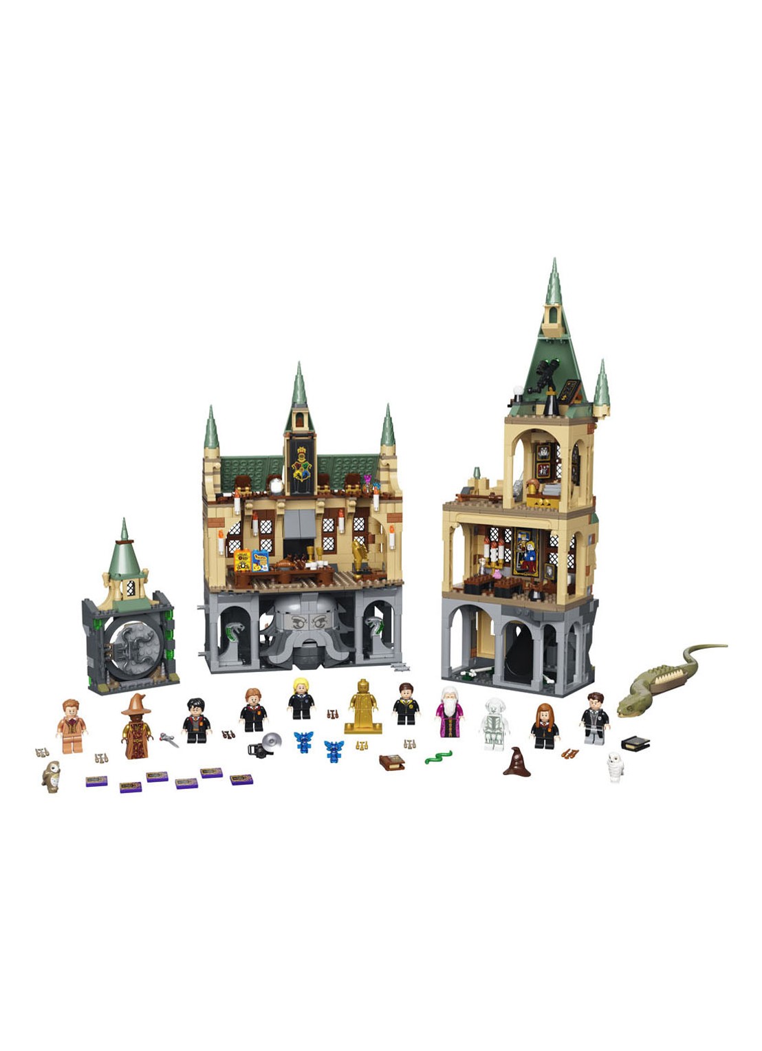 LEGO Harry Potter Zweinstein Geheime Kamer set - 76389 - voorkant 7 bruin