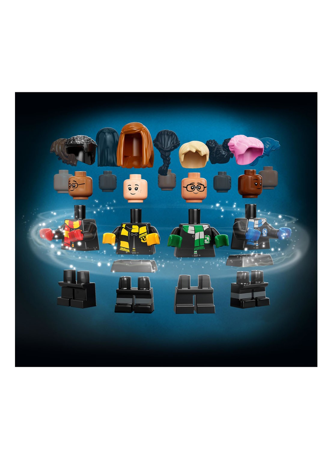 LEGO Harry Potter Zweinstein Magische hutkoffer - 76399 - detail 6 multicolor