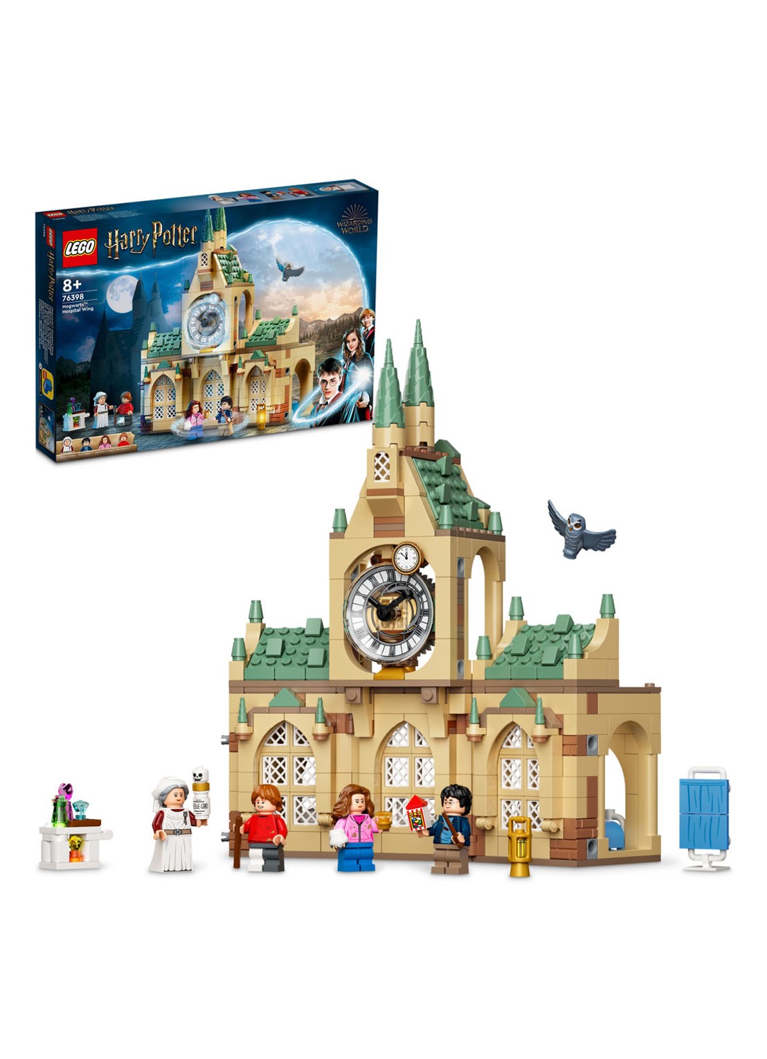 LEGO Harry Potter Zweinstein Ziekenhuisvleugel set - 76398 - detail 3 multicolor