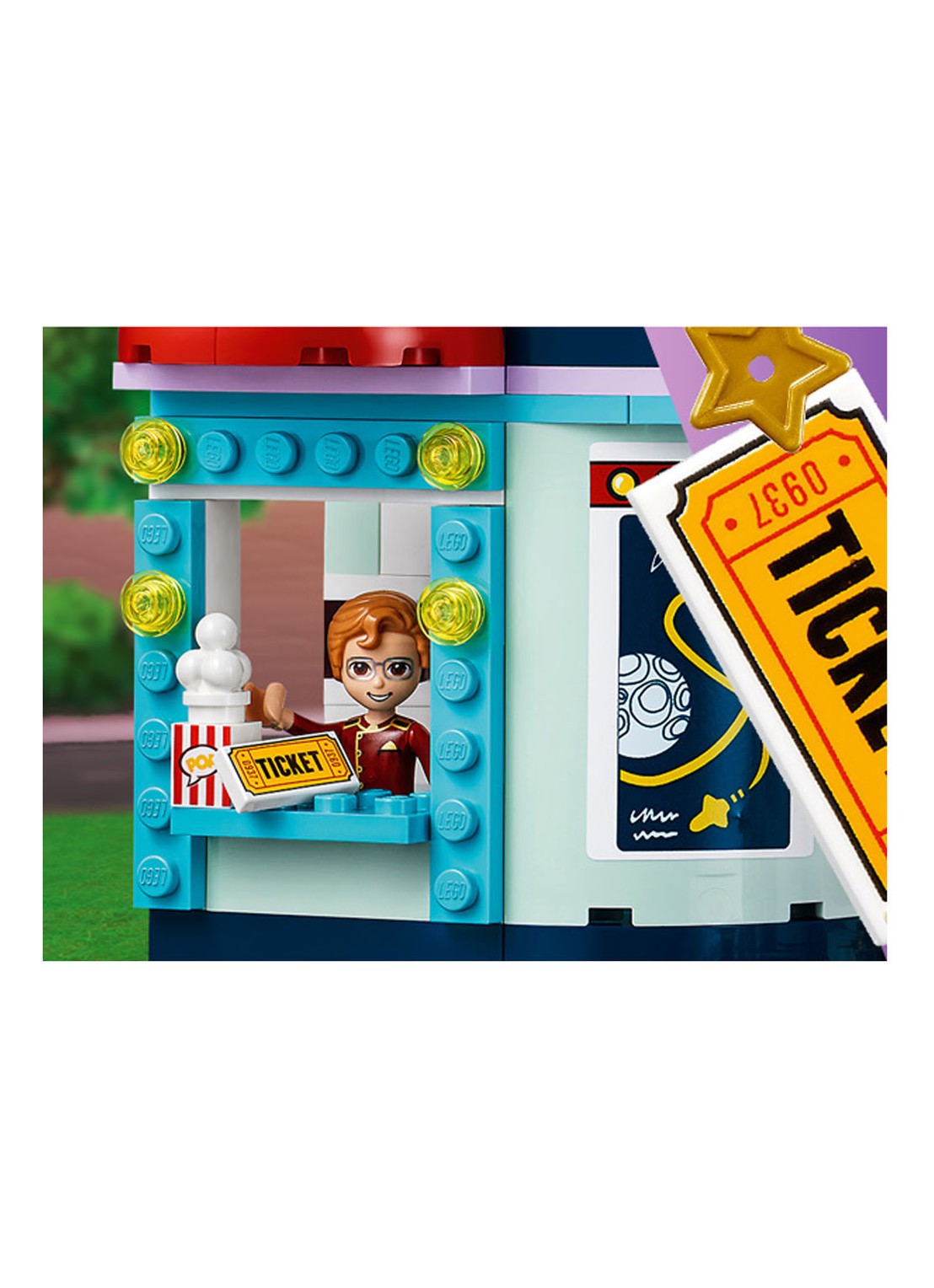LEGO Heartlake City bioscoop - 41448 - detail 5 donkerblauw