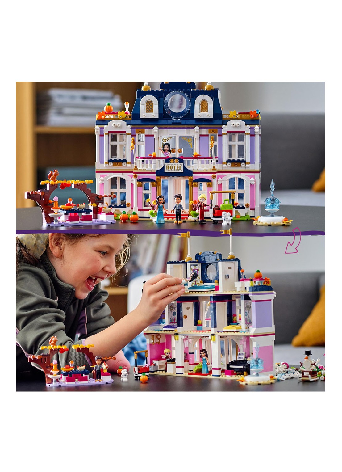 LEGO Heartlake City Grand Hotel Set - 41684 - detail 6 multicolor