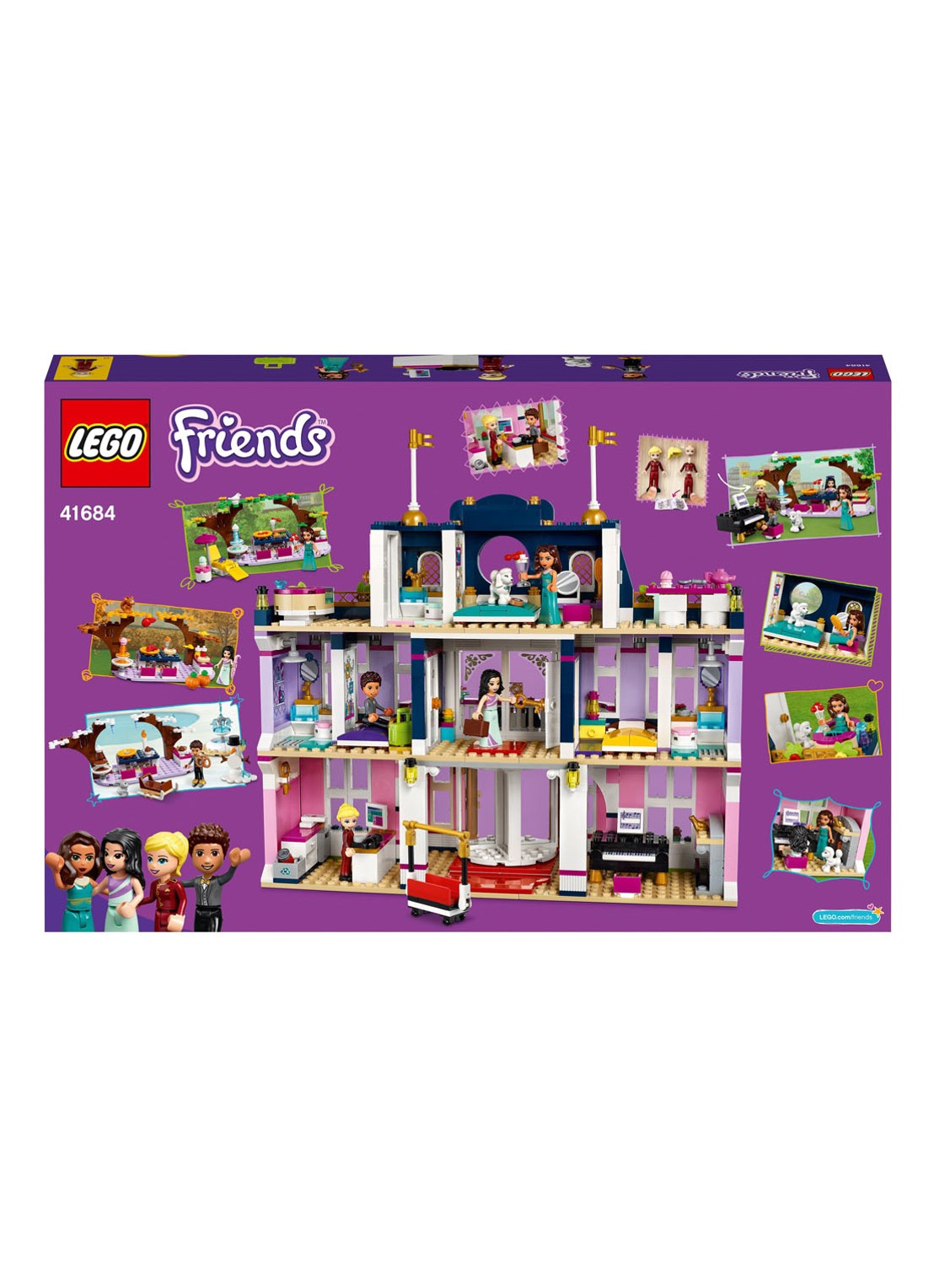 LEGO Heartlake City Grand Hotel Set - 41684 - detail 7 multicolor