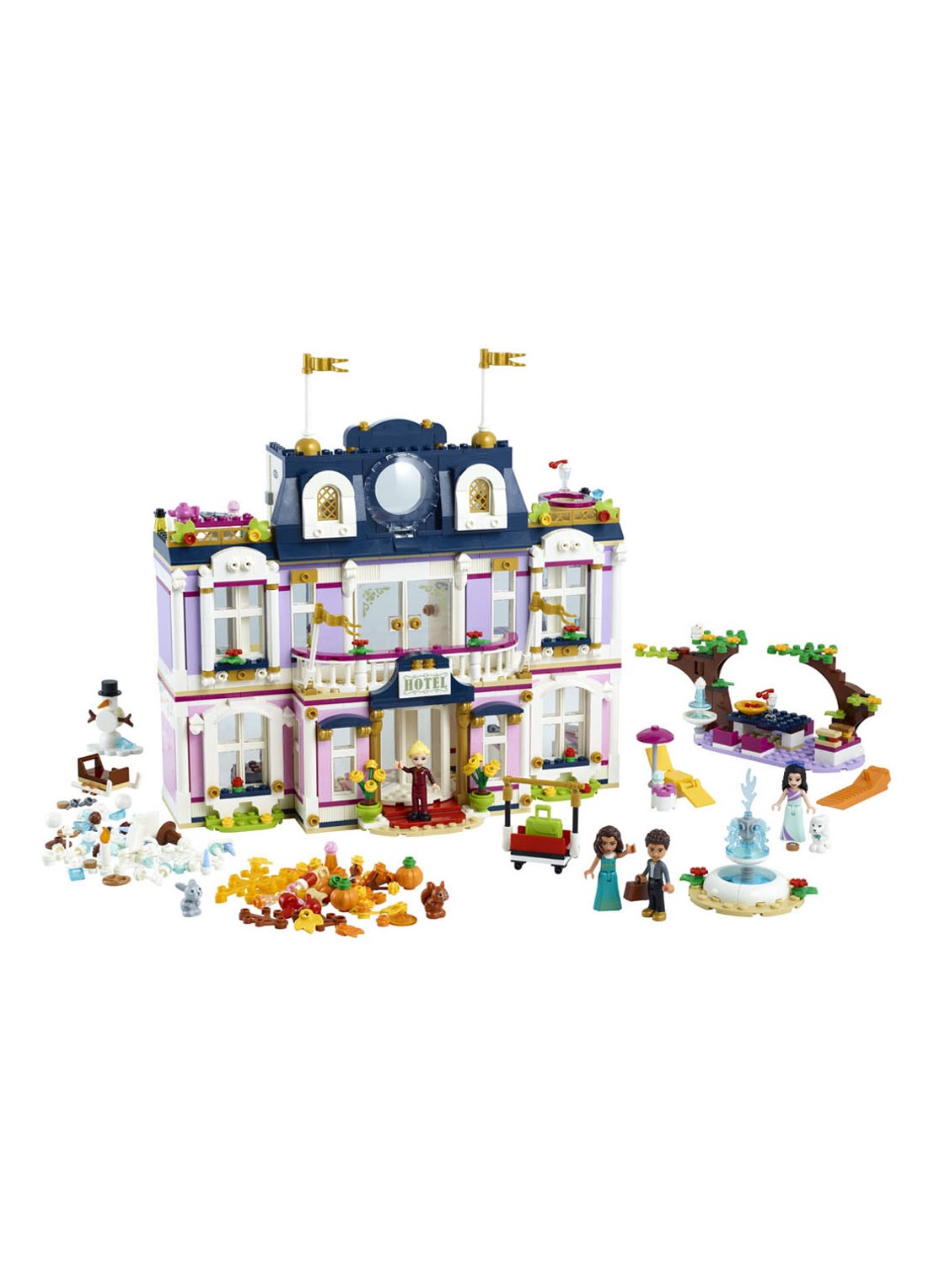 LEGO Heartlake City Grand Hotel Set - 41684 - voorkant 2 multicolor