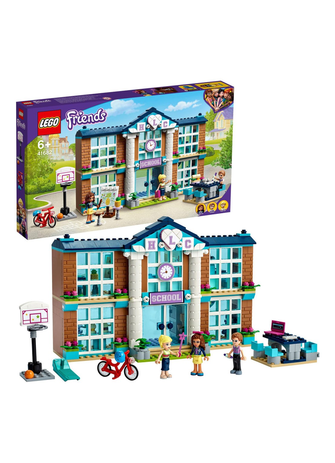 LEGO Heartlake City school Set - 41682 - detail multicolor