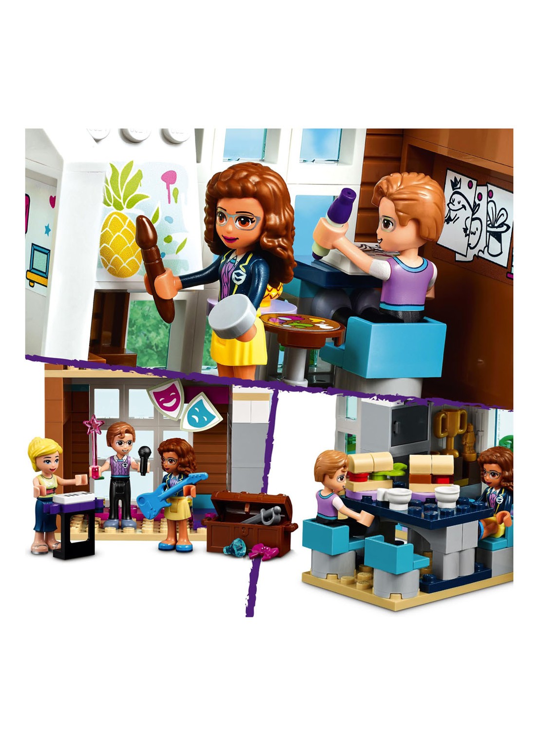 LEGO Heartlake City school Set - 41682 - detail 3 multicolor