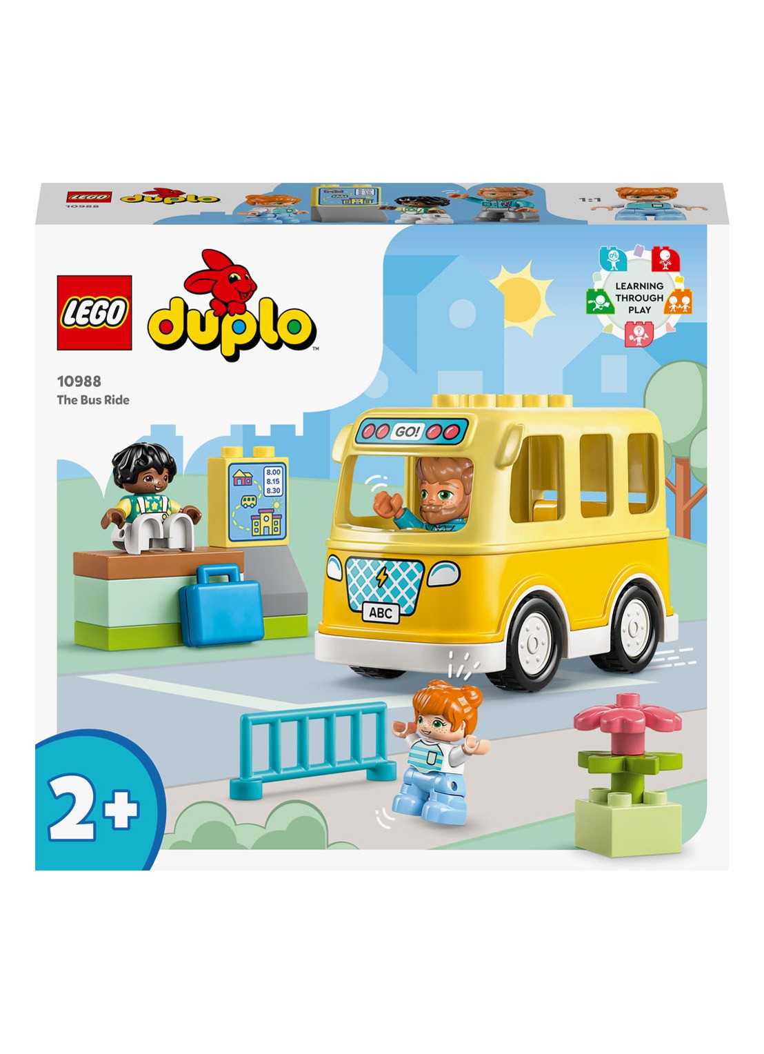 LEGO Het busritje - bouwset 10988 - voorkant 2 multicolor