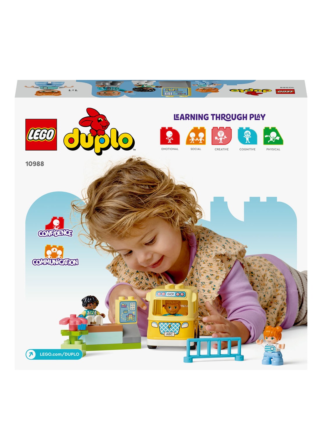 LEGO Het busritje - bouwset 10988 - voorkant 3 multicolor