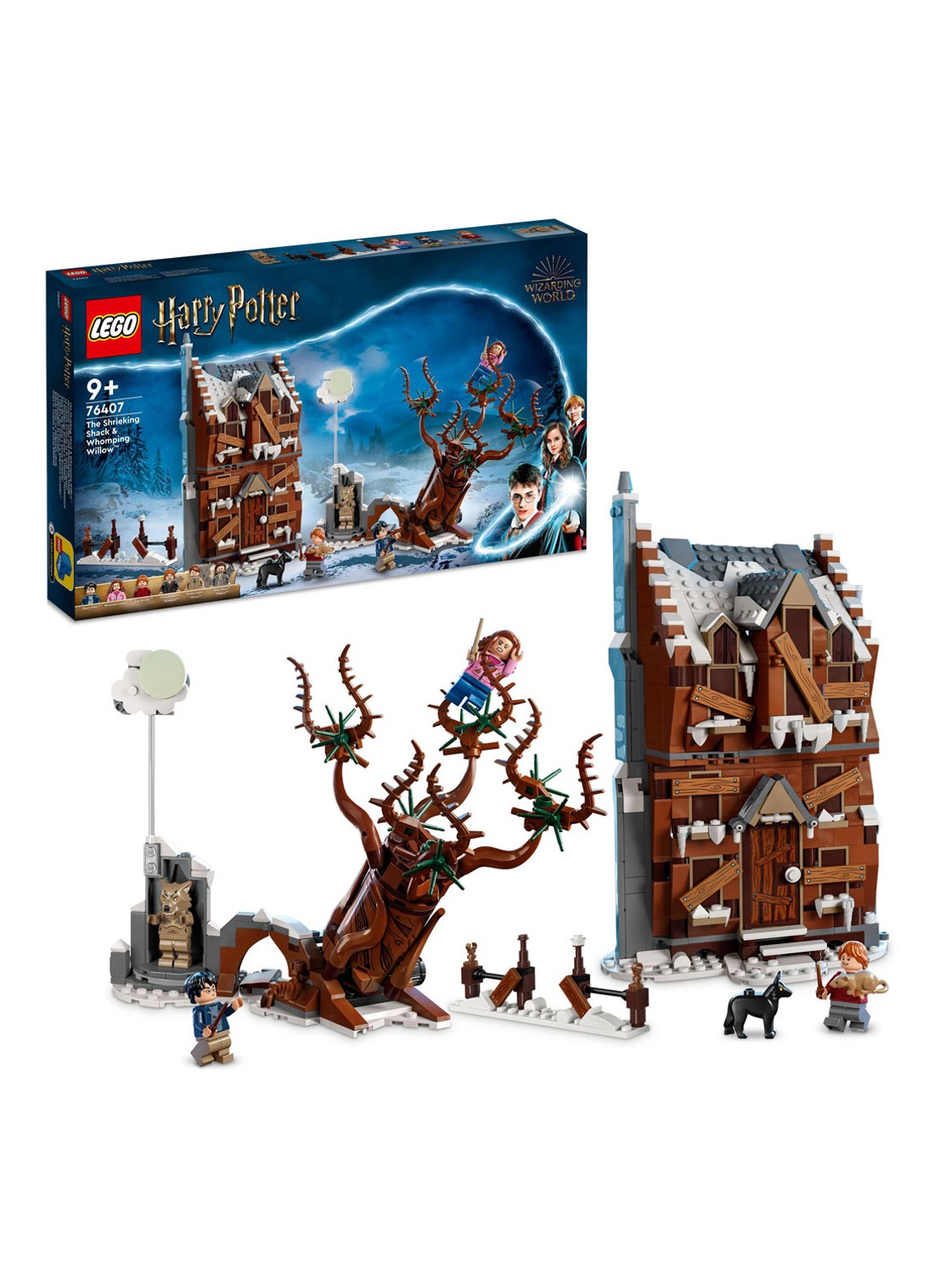 LEGO Het Krijsende Krot & De Beukwilg - 76407 - detail multicolor