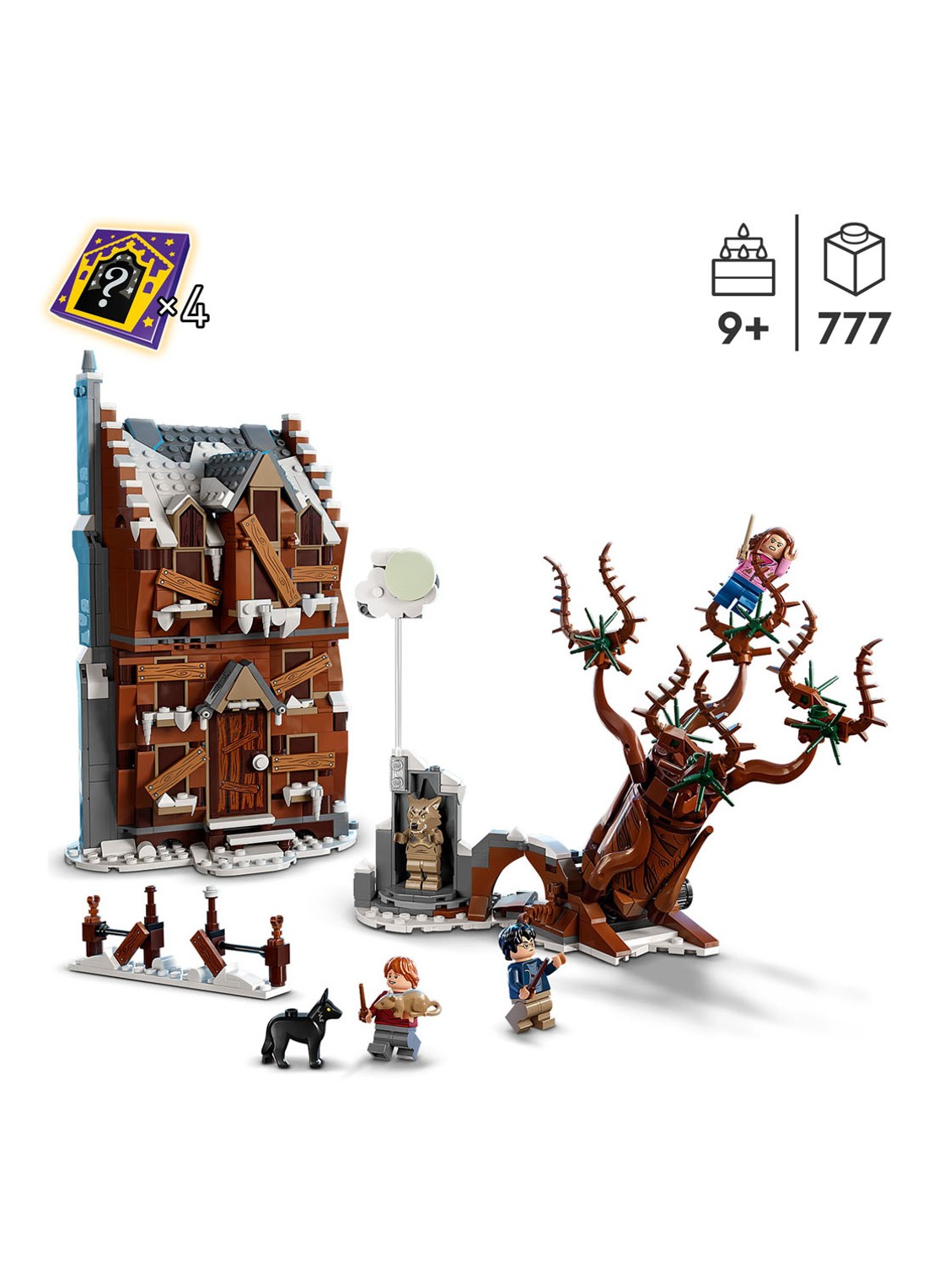 LEGO Het Krijsende Krot & De Beukwilg - 76407 - detail 4 multicolor
