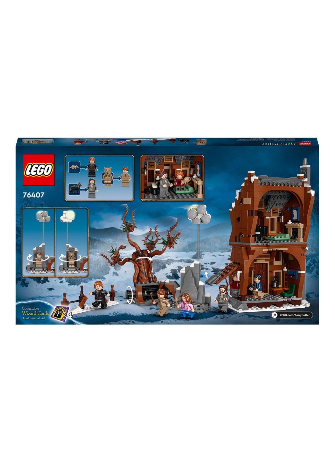 LEGO Het Krijsende Krot & De Beukwilg - 76407 - detail 5 multicolor