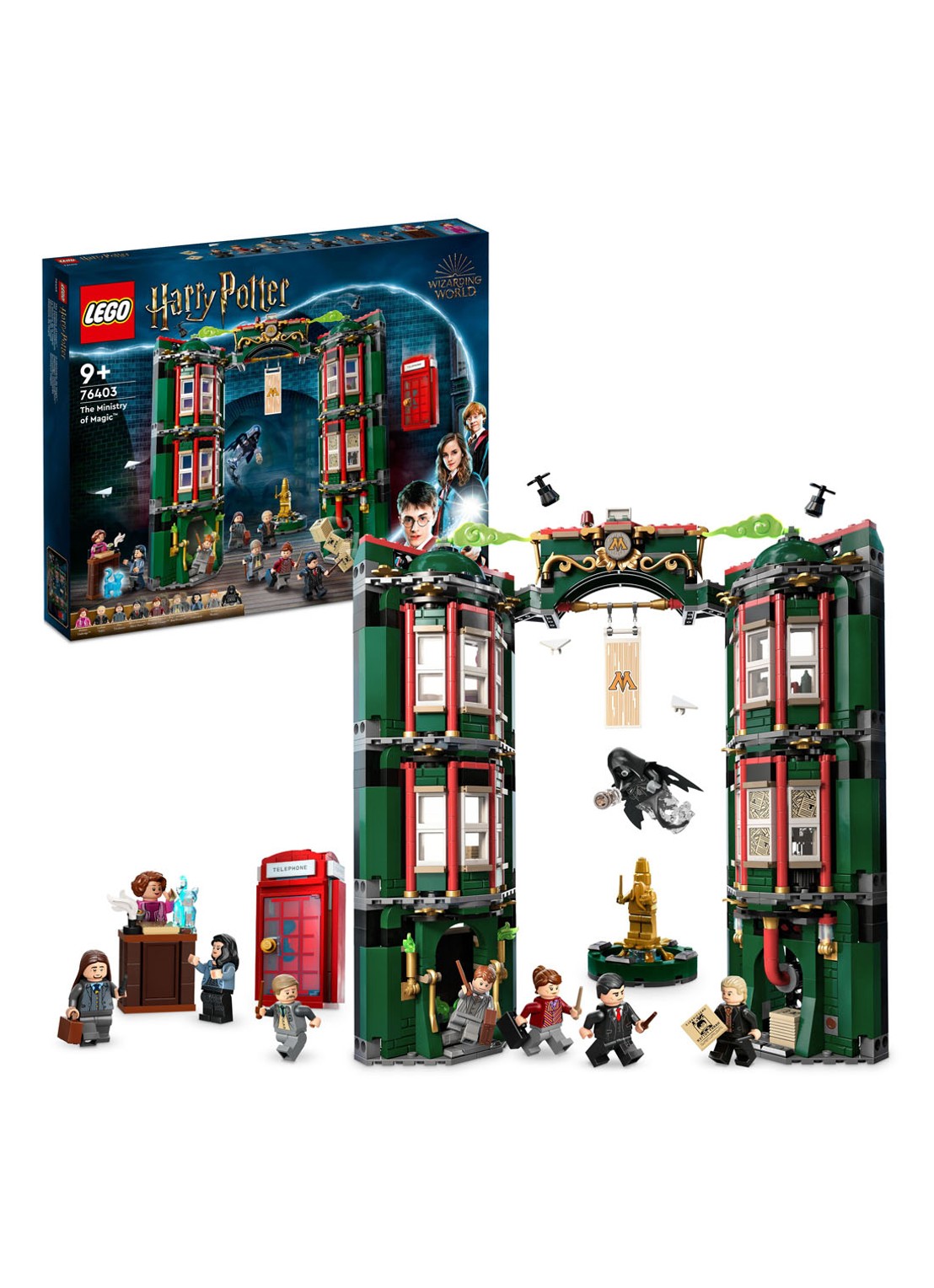 LEGO Het Ministerie van Toverkunst - 76403 - detail 3 multicolor