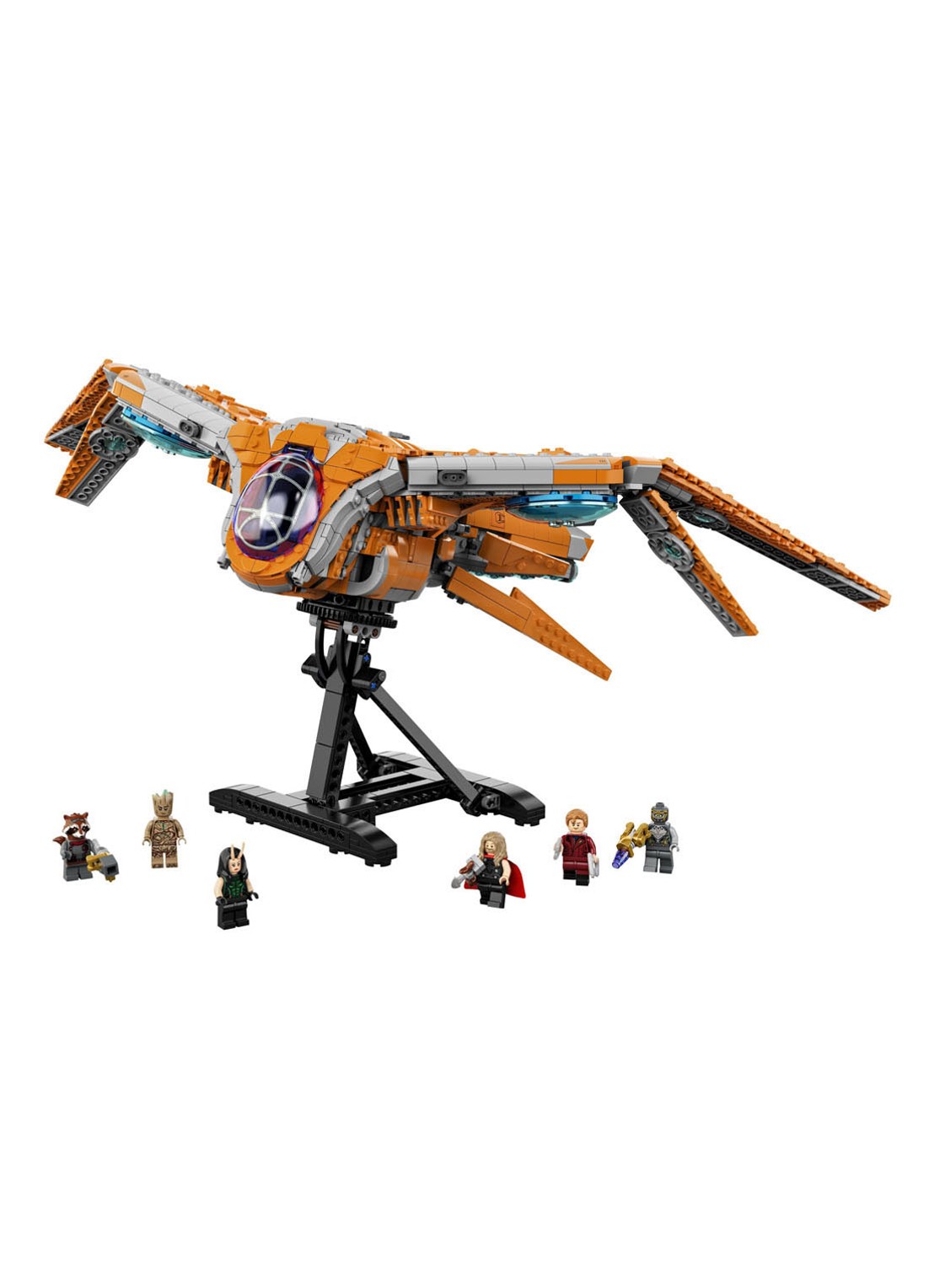 LEGO Het schip van de Guardians - 76193 - voorkant 2 orange