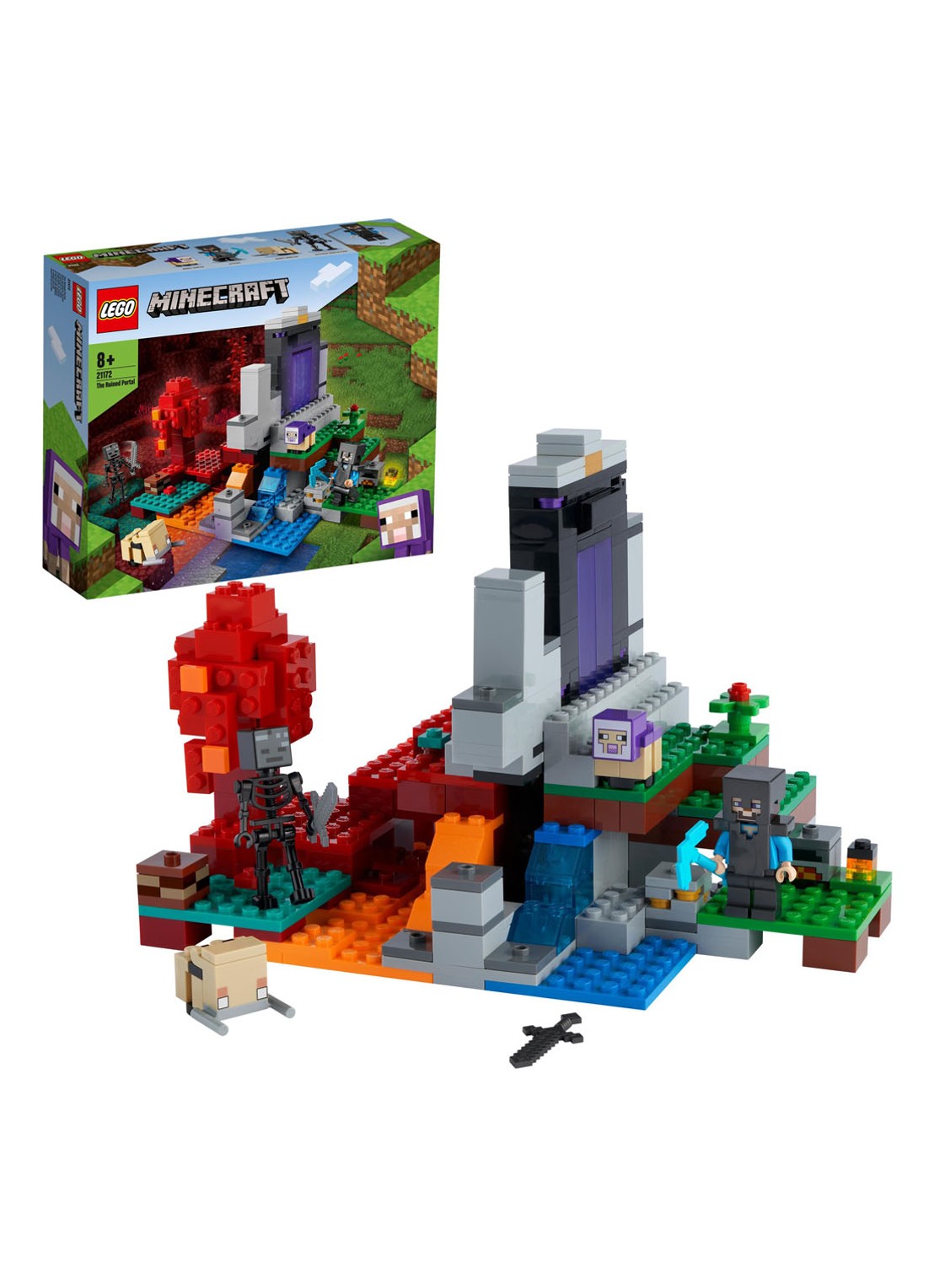 LEGO Het Verwoeste Portaal - 21172 - detail multicolor