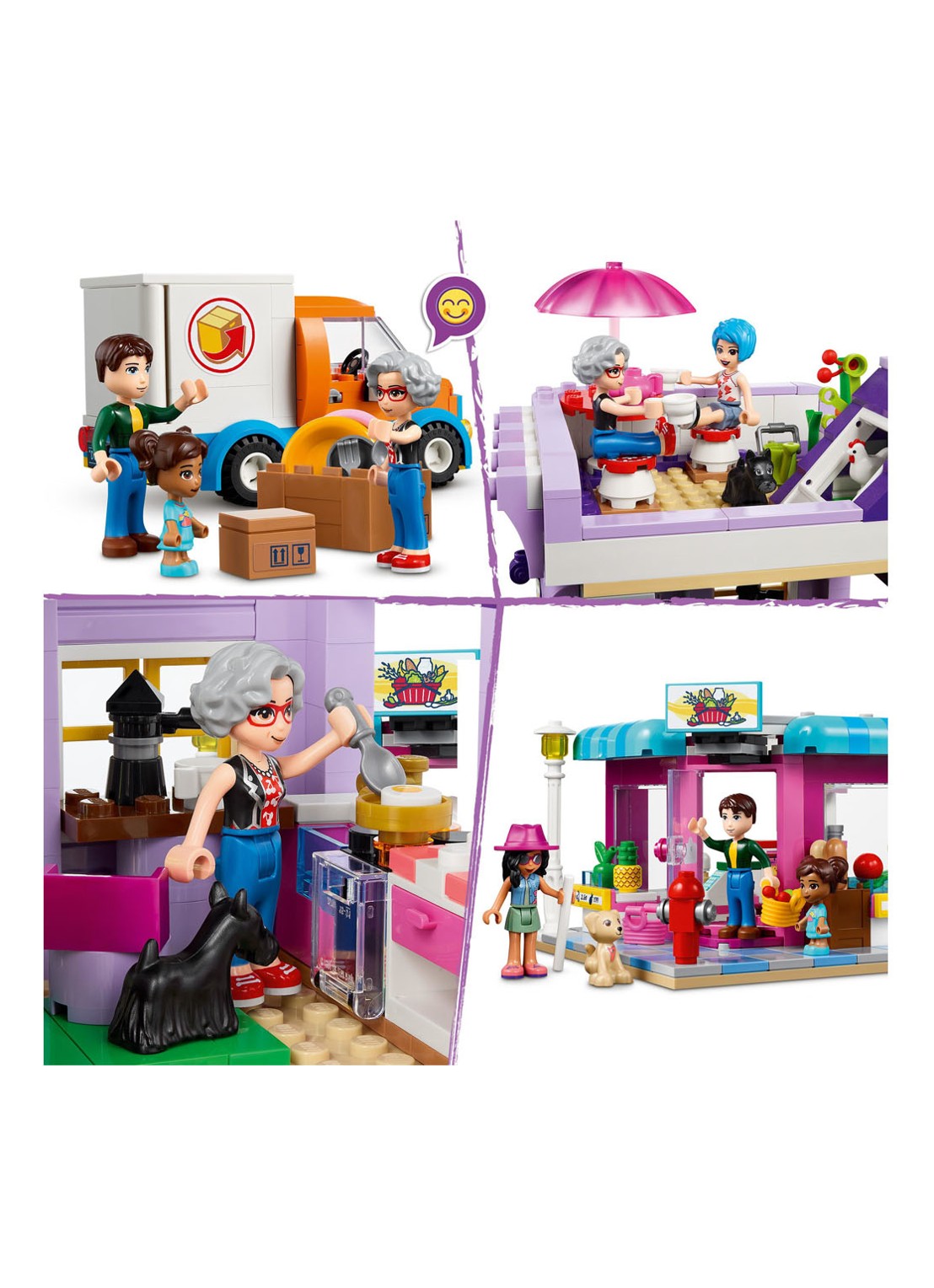 LEGO Hoofdstraatgebouw bouwspeelgoed - 41704 - detail 7 multicolor