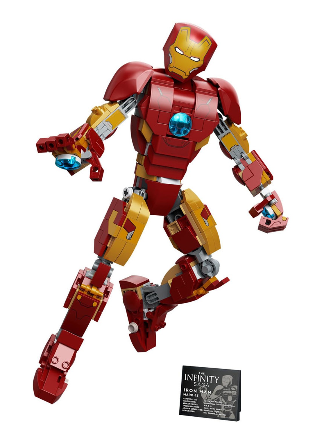 LEGO Iron Man Figuur bouwspeelgoed - 76206 - voorkant 7 multicolor