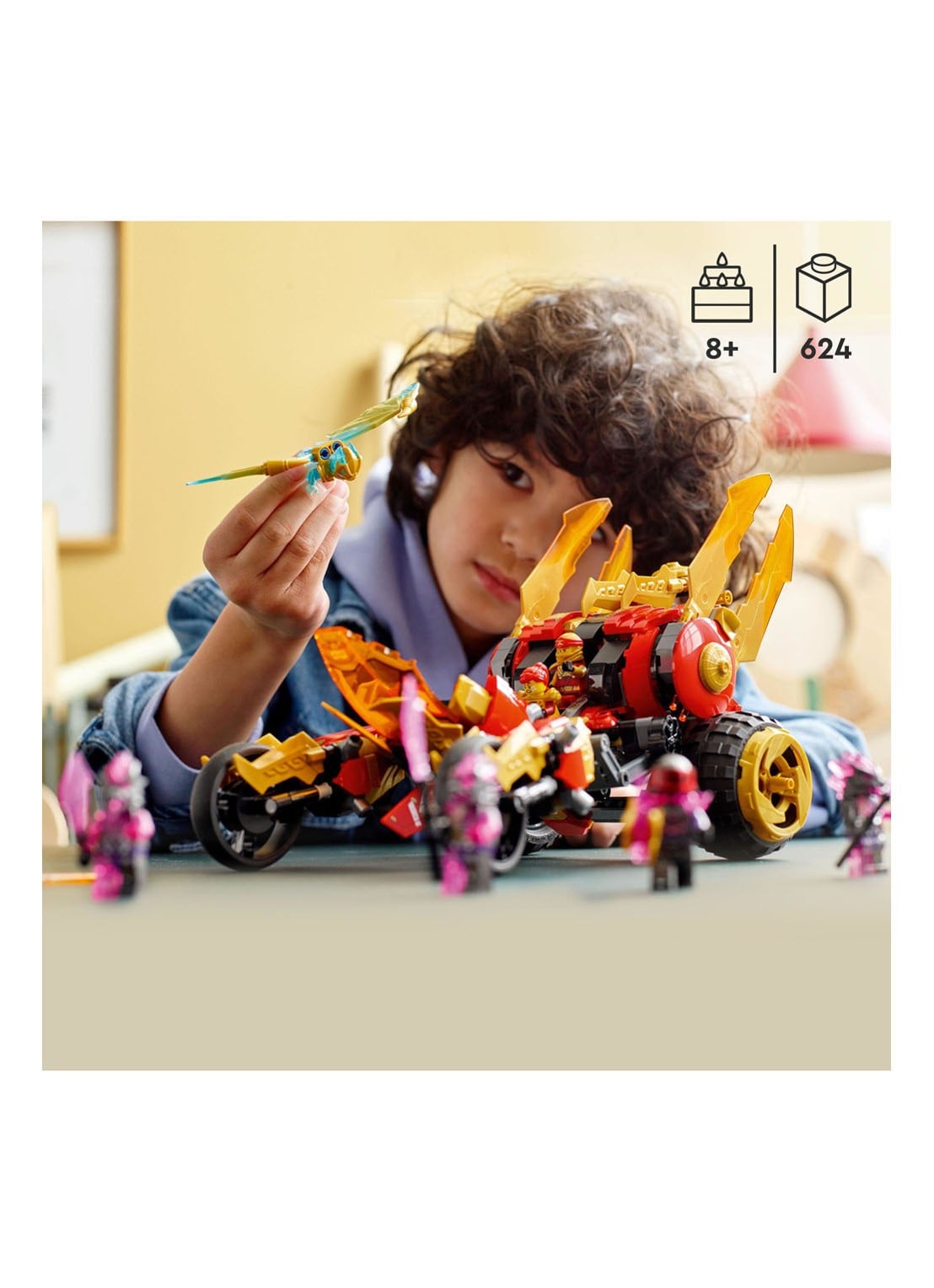 LEGO Kai’s gouden drakenvoertuig - 71773 - detail 6 multicolor