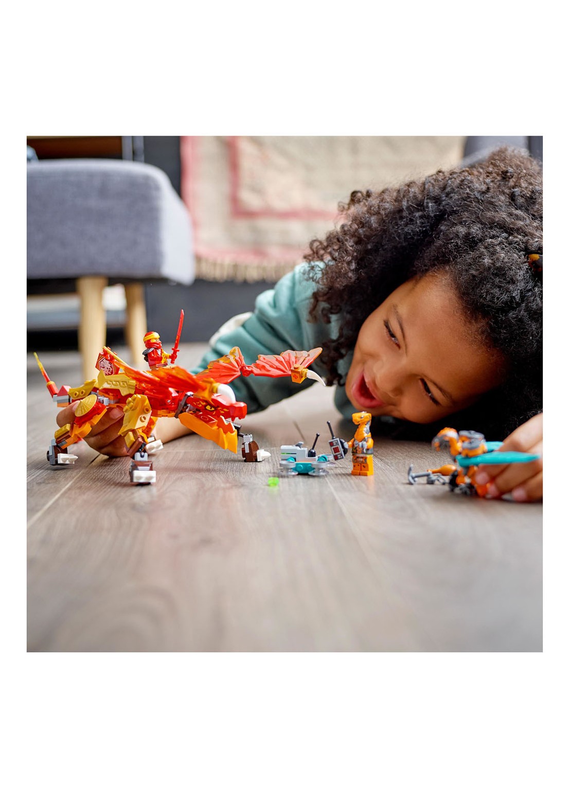 LEGO Kai's Vuurdraak EVO bouwspeelgoed - 71762 - detail 6 multicolor