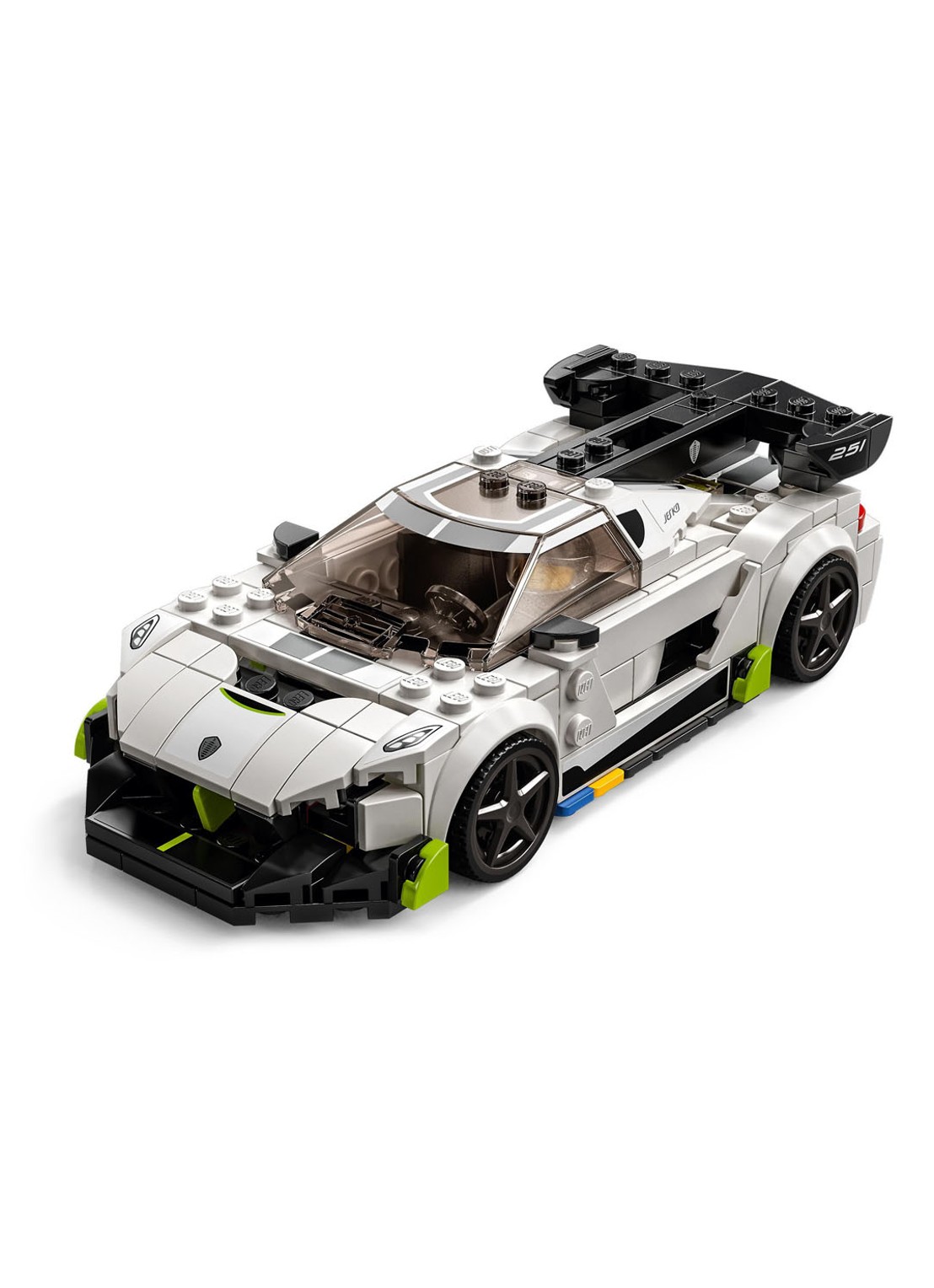 LEGO Koenigsegg Jesko - 76900 - detail 2 wit