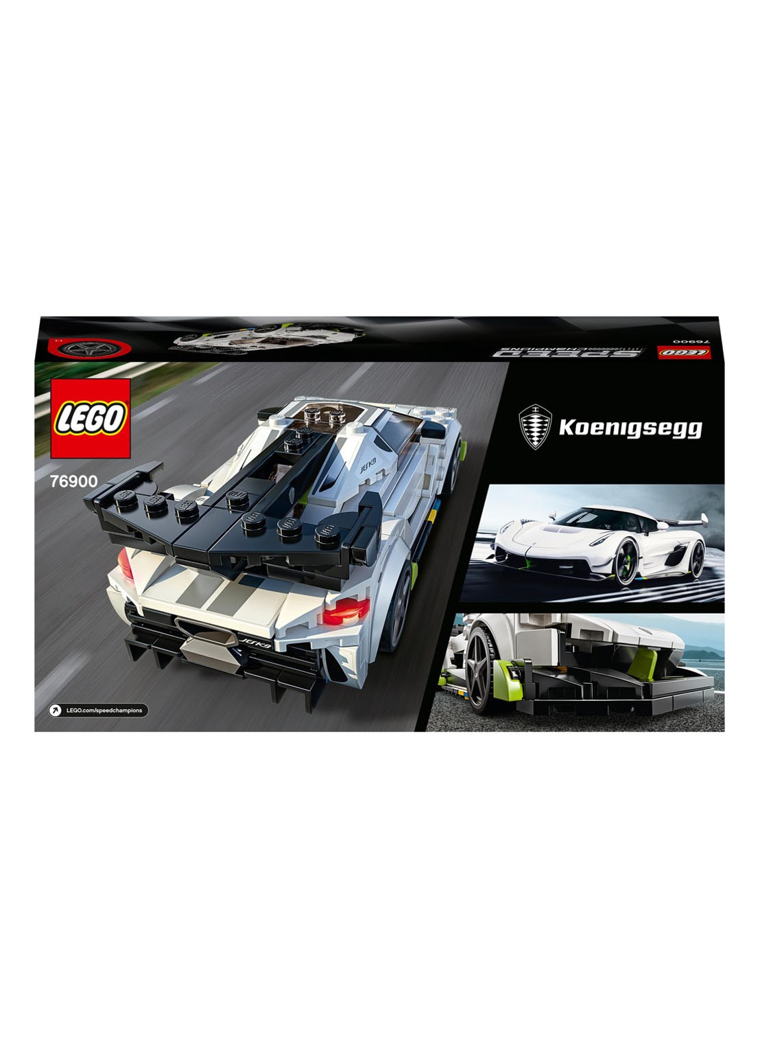LEGO Koenigsegg Jesko - 76900 - detail 5 wit