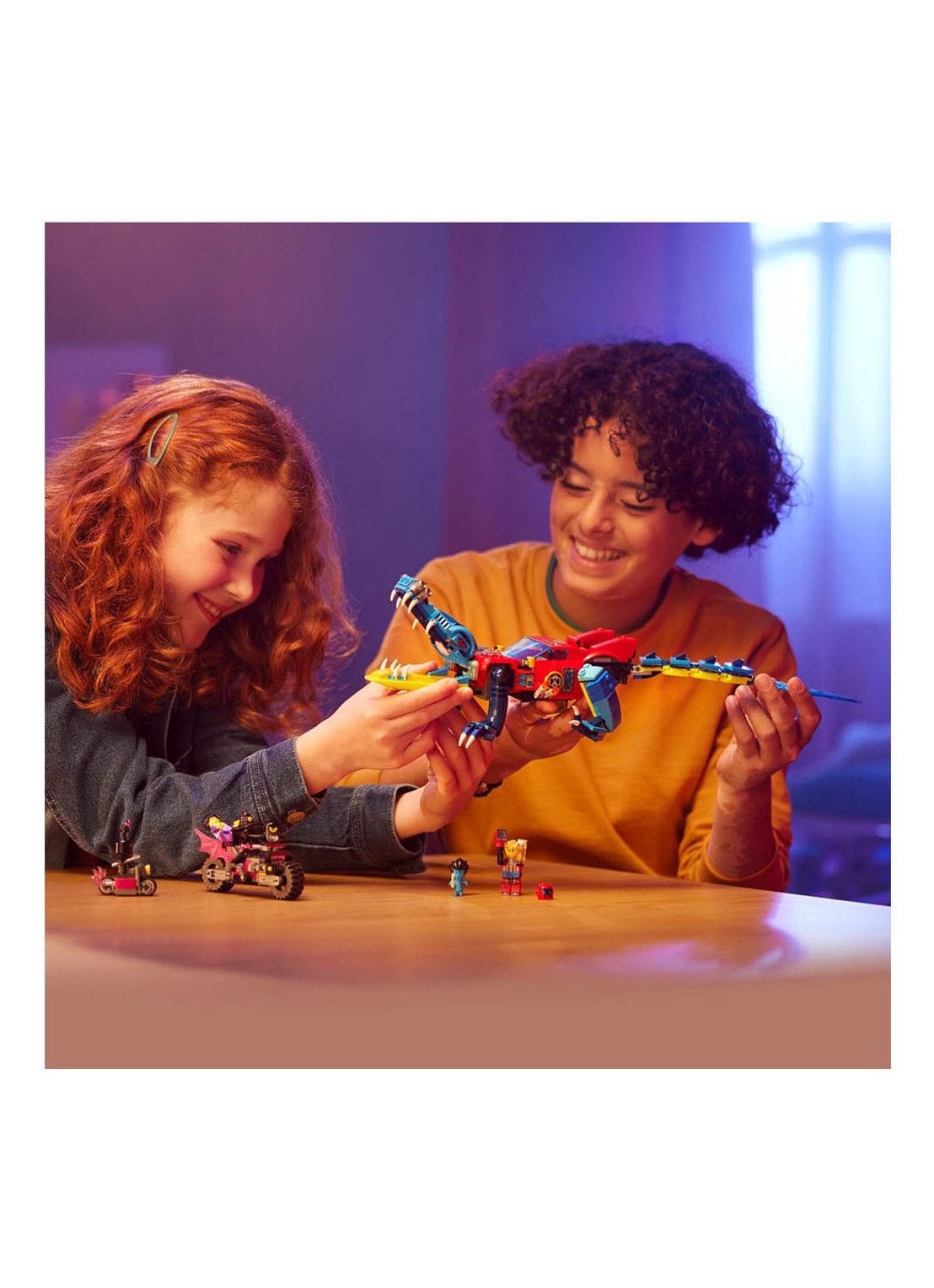 LEGO Krokodilauto bouwset -  71458 - detail 4 multicolor