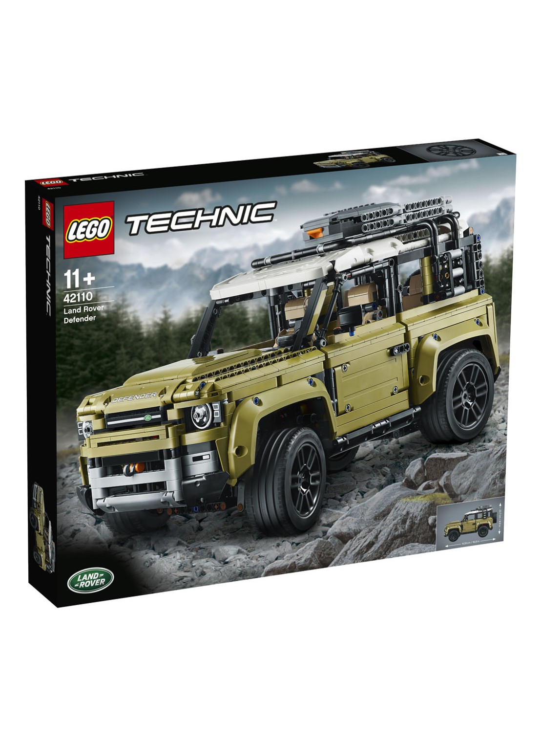 LEGO Land Rover Defender - 42110 - voorkant undefined