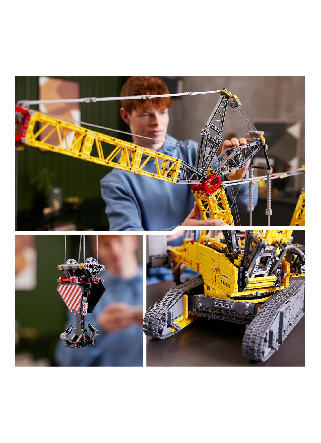 LEGO Liebherr hijskraan LR13000 bouwset -  42146 - detail 5 undefined