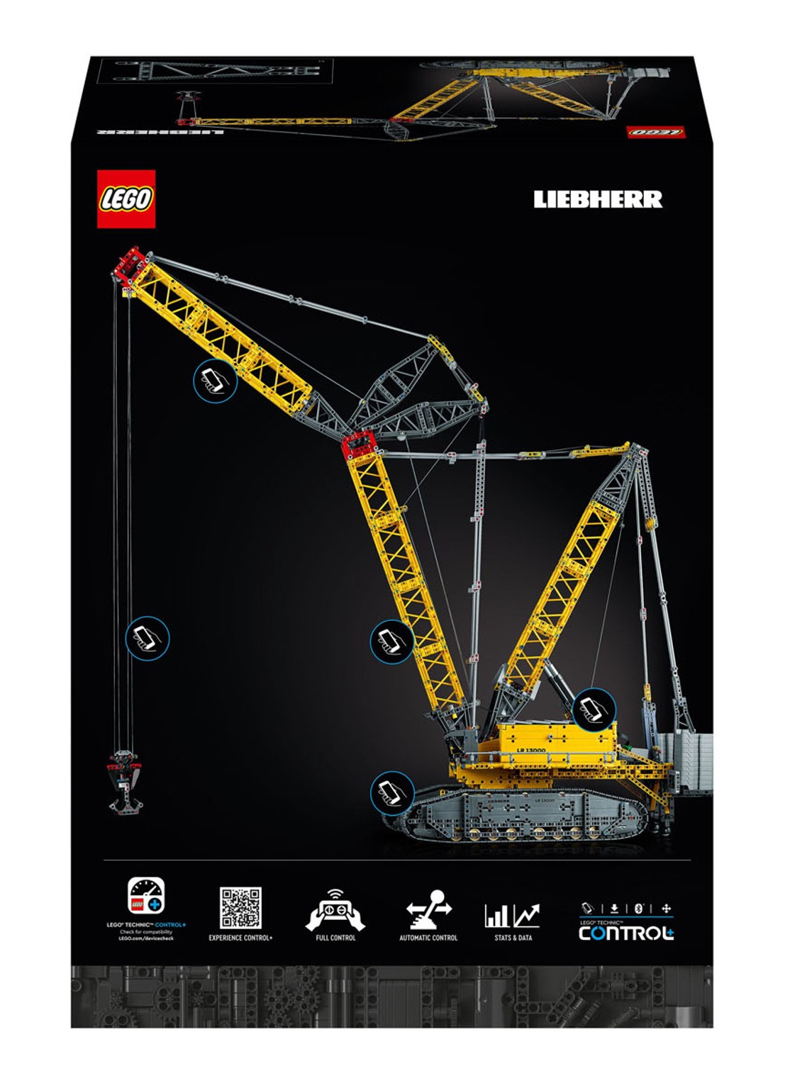 LEGO Liebherr hijskraan LR13000 bouwset -  42146 - detail 7 undefined