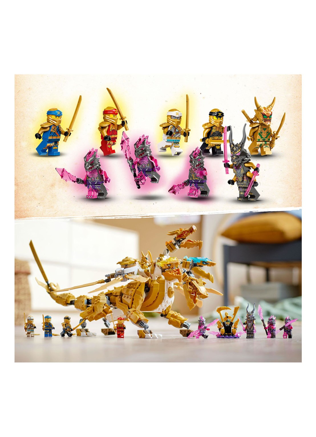 LEGO Lloyds gouden ultra draak - 71774 - detail 3 multicolor