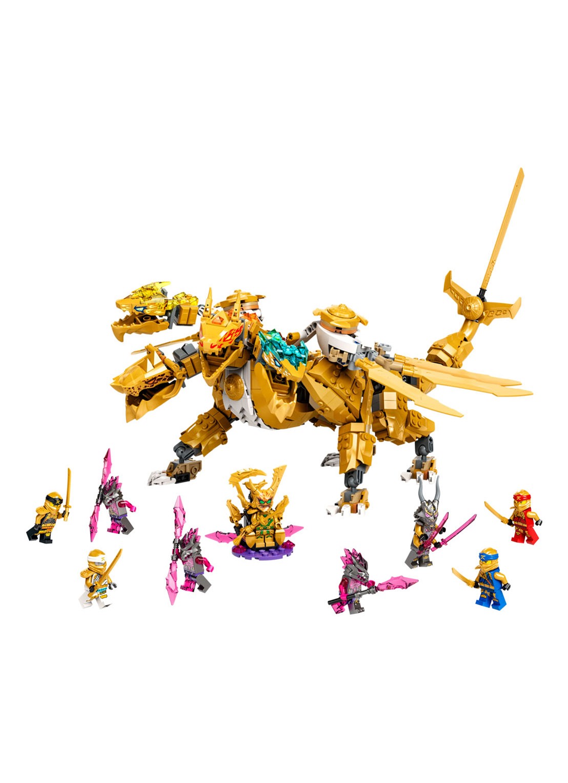 LEGO Lloyds gouden ultra draak - 71774 - voorkant 7 multicolor