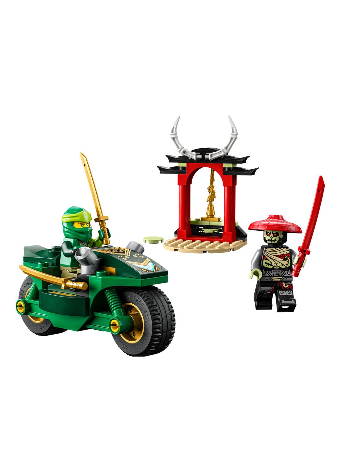 LEGO Lloyds Ninja motor - 71788 - achterkant 5 multicolor