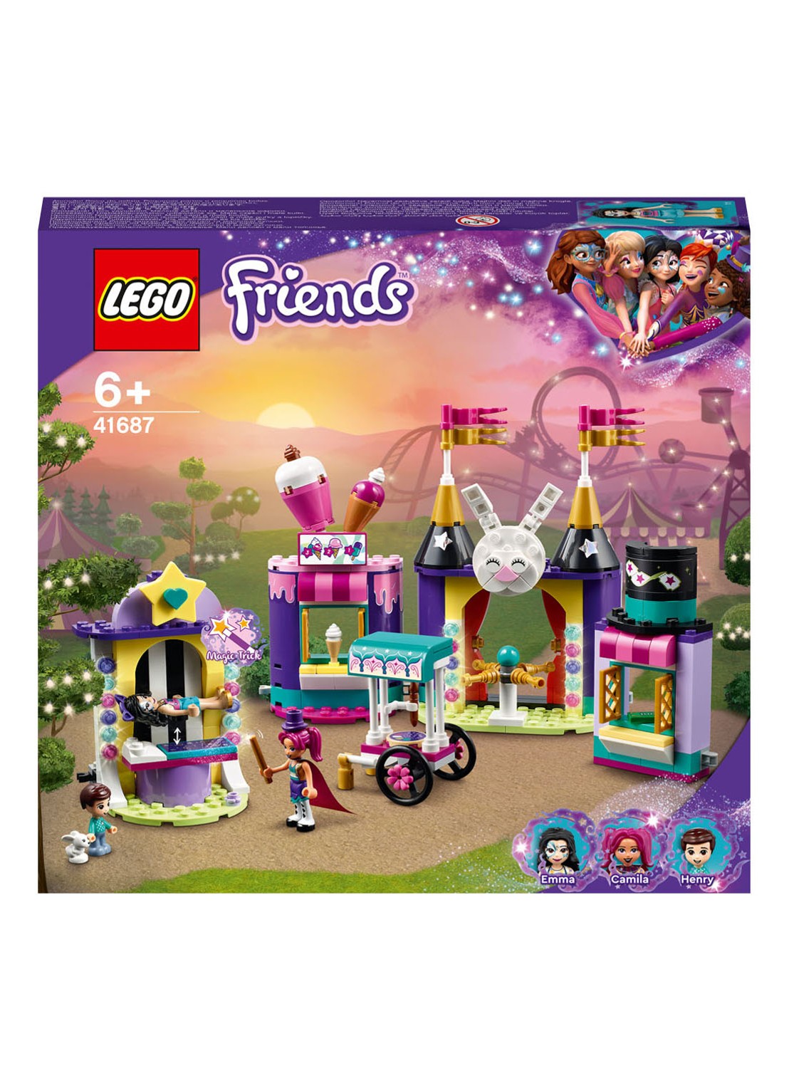 LEGO Magische kermiskraampjes - 41687 - voorkant multicolor