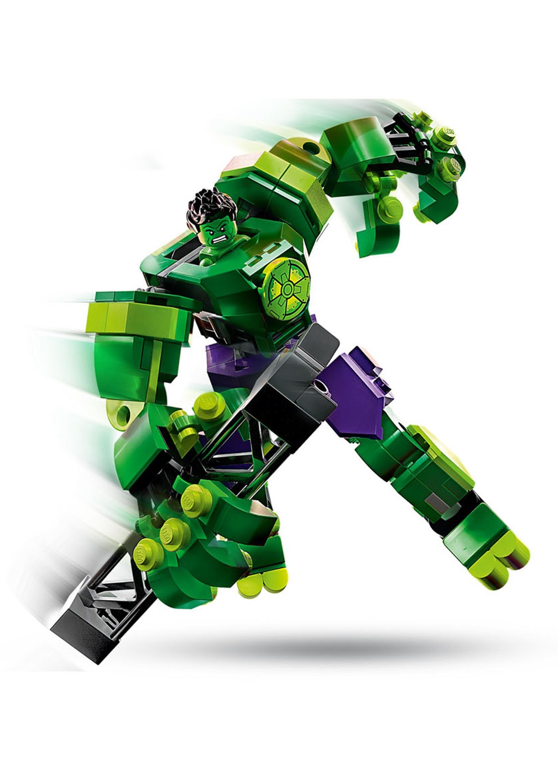 LEGO Marvel Hulk mechapantser Constructie Speelset - 76241 - detail 3 multicolor