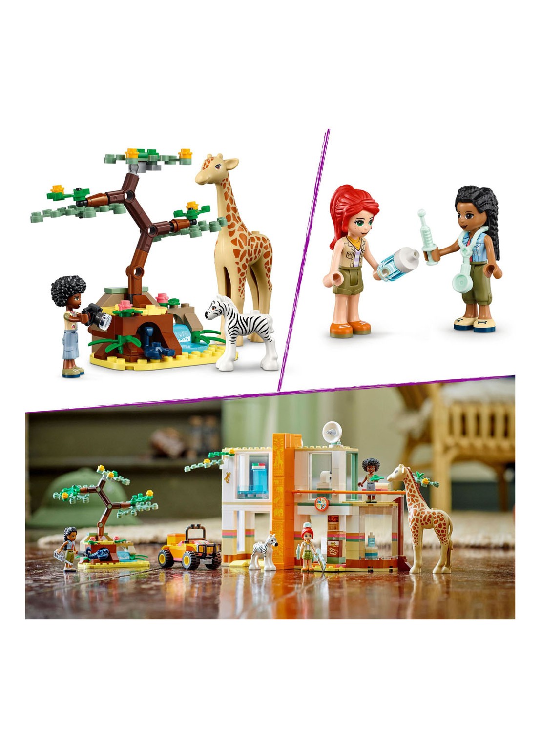 LEGO Mia's wilde dieren bescherming - 41717 - detail 4 multicolor