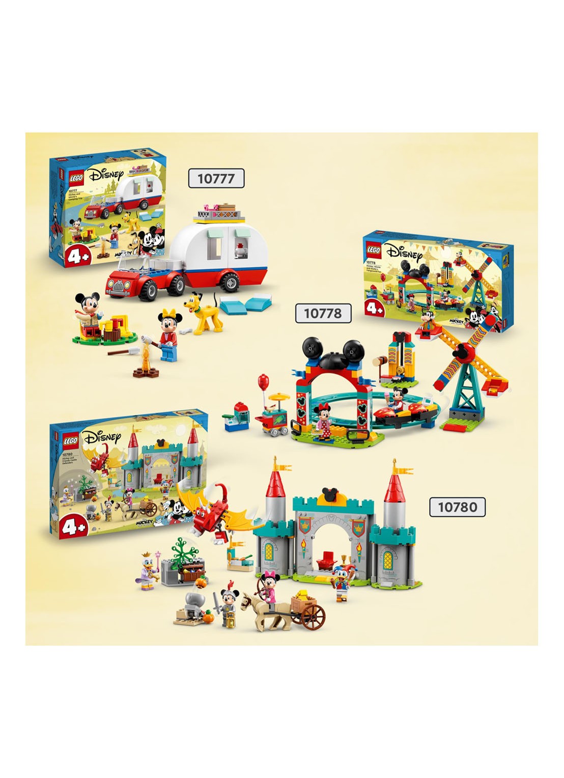 LEGO Mickey en vrienden kasteelverdedigers - 10780 - detail 5 multicolor