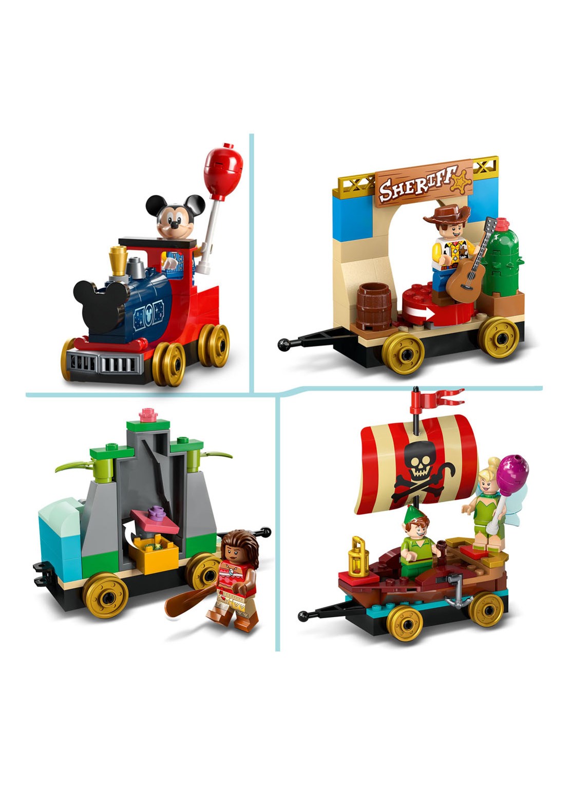 LEGO Mickey Feesttrein bouwset - 43212 - detail 3 multicolor