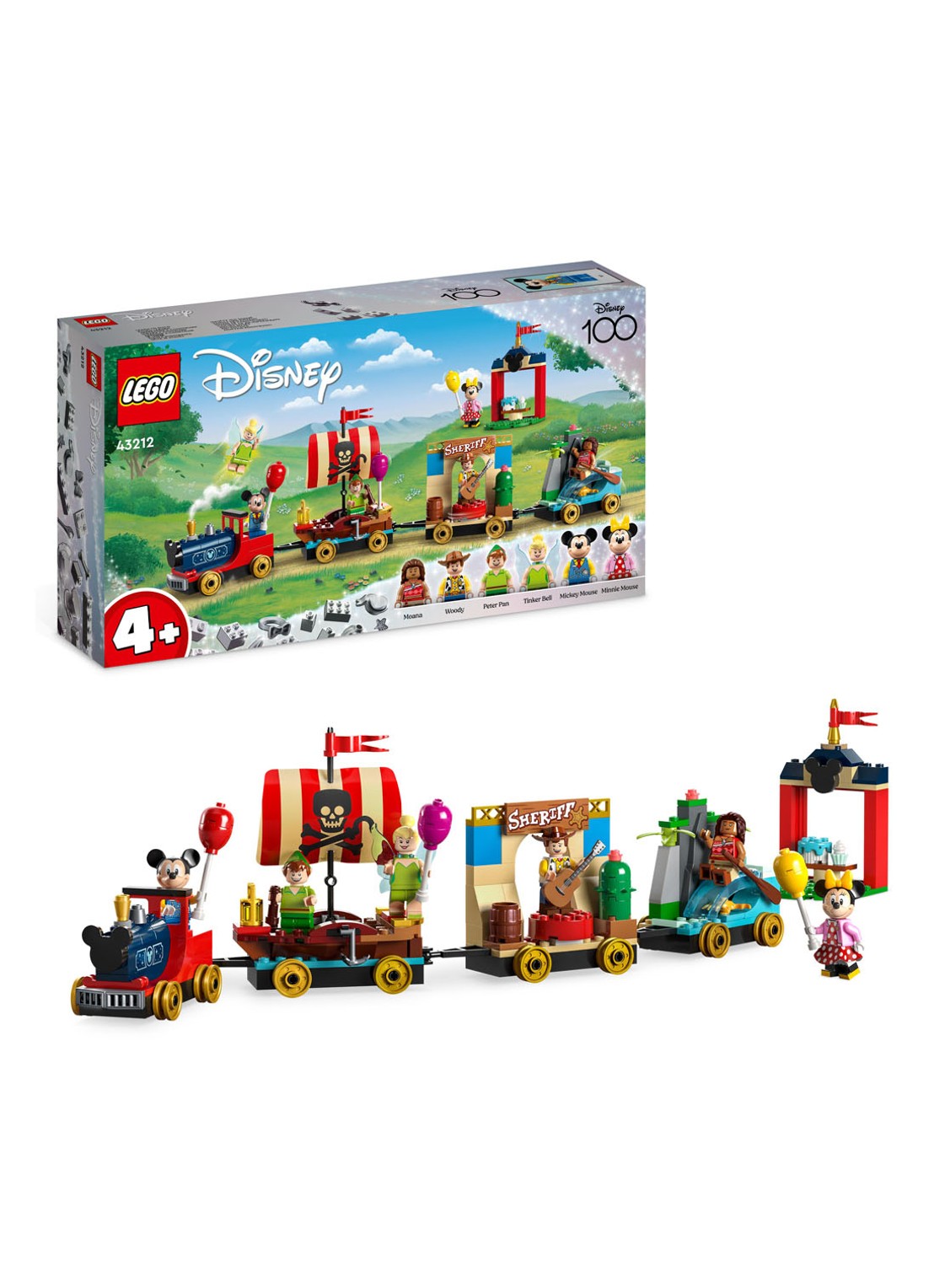LEGO Mickey Feesttrein bouwset - 43212 - voorkant 2 multicolor