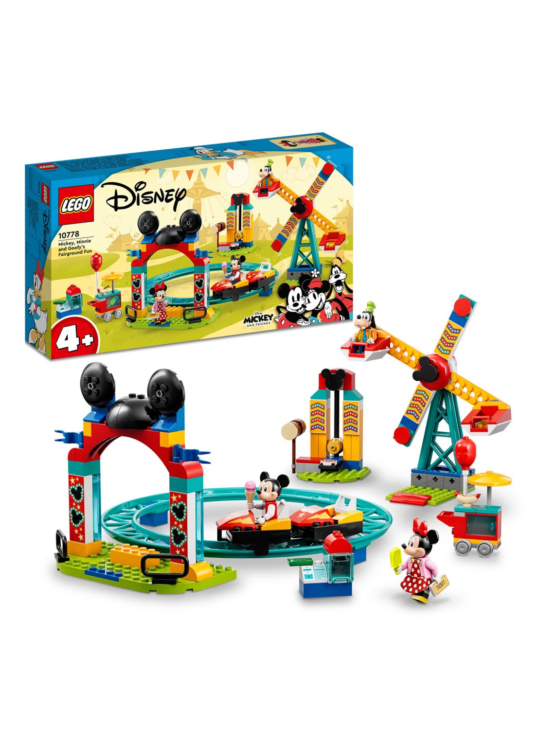 LEGO Mickey, Minnie and Goofy kermisplezier - 10778 - detail 3 multicolor