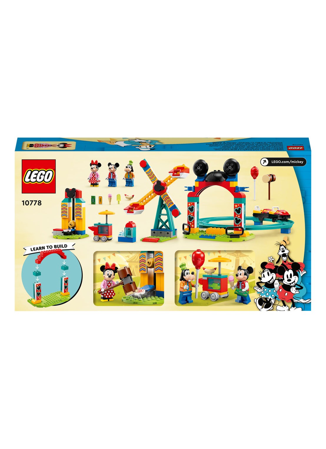 LEGO Mickey, Minnie and Goofy kermisplezier - 10778 - detail 7 multicolor