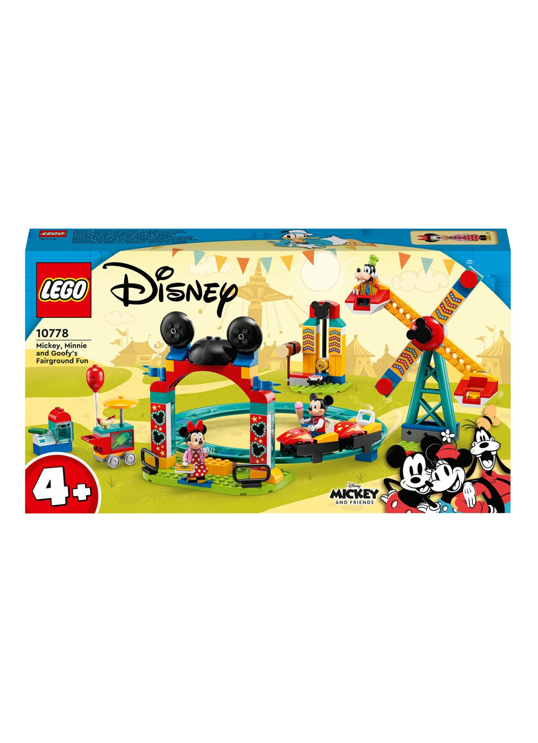 LEGO Mickey, Minnie and Goofy kermisplezier - 10778 - voorkant multicolor